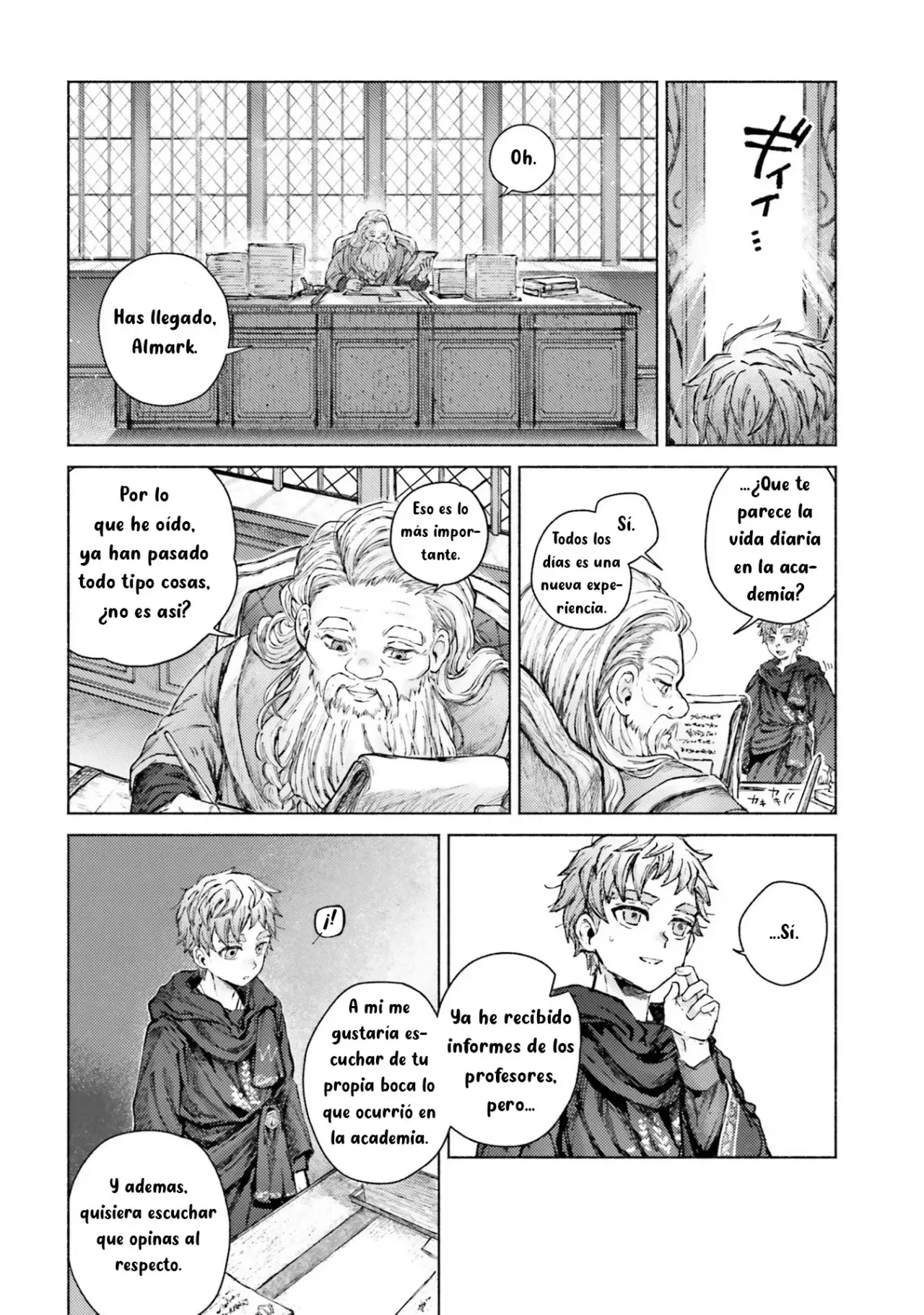 Almark Capitulo 8: Siendo parte de la clase página 8