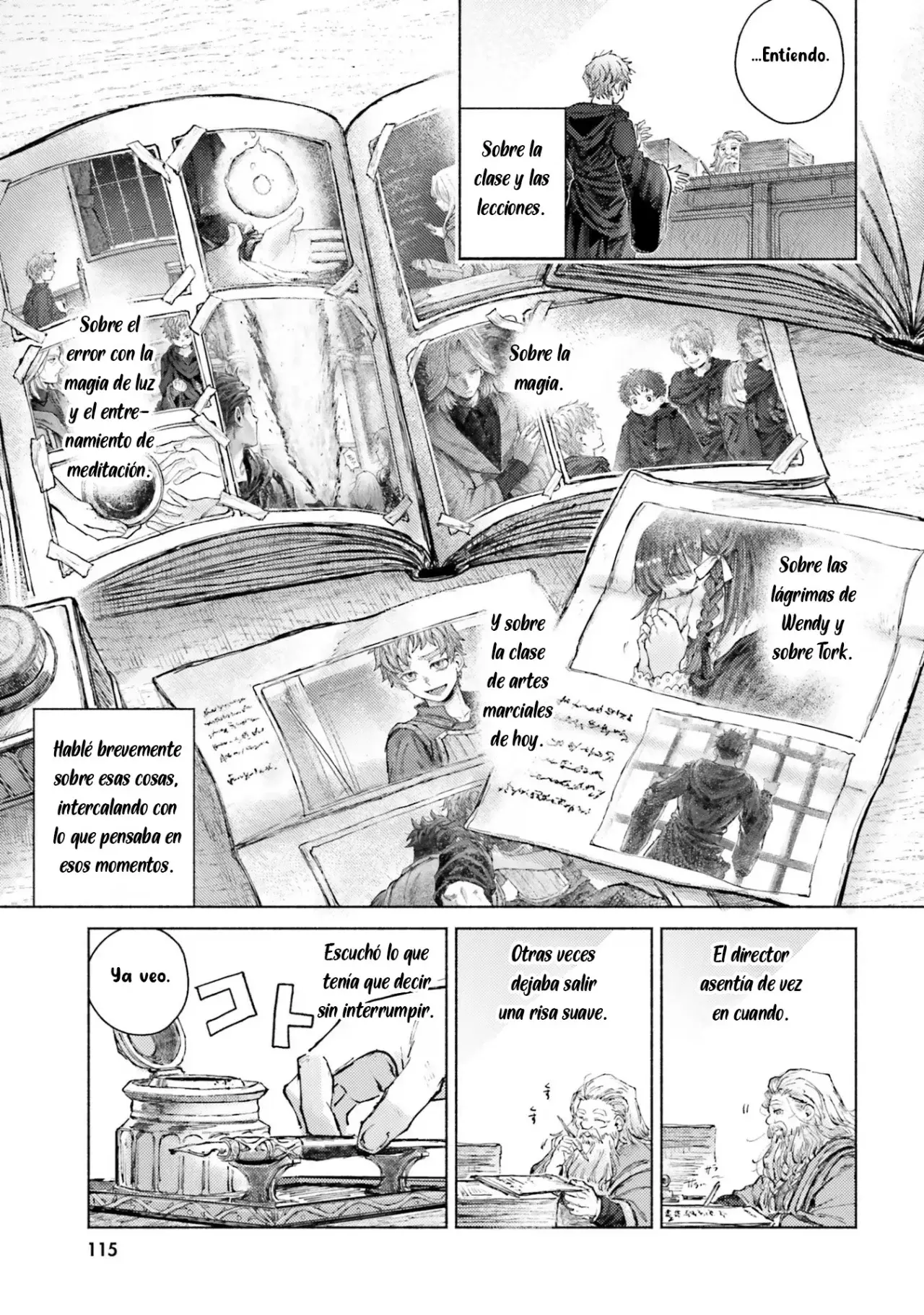 Almark Capitulo 8: Siendo parte de la clase página 9
