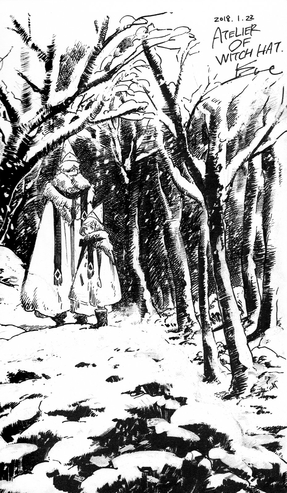 El atelier de sombreros de mago Capitulo 35.6: Artbook - Volumen 6 [Edición Especial] página 46