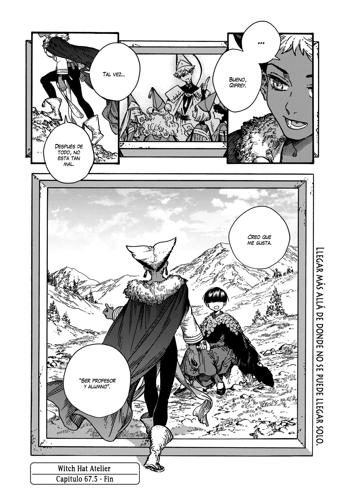 El atelier de sombreros de mago Capitulo 67.5 página 15