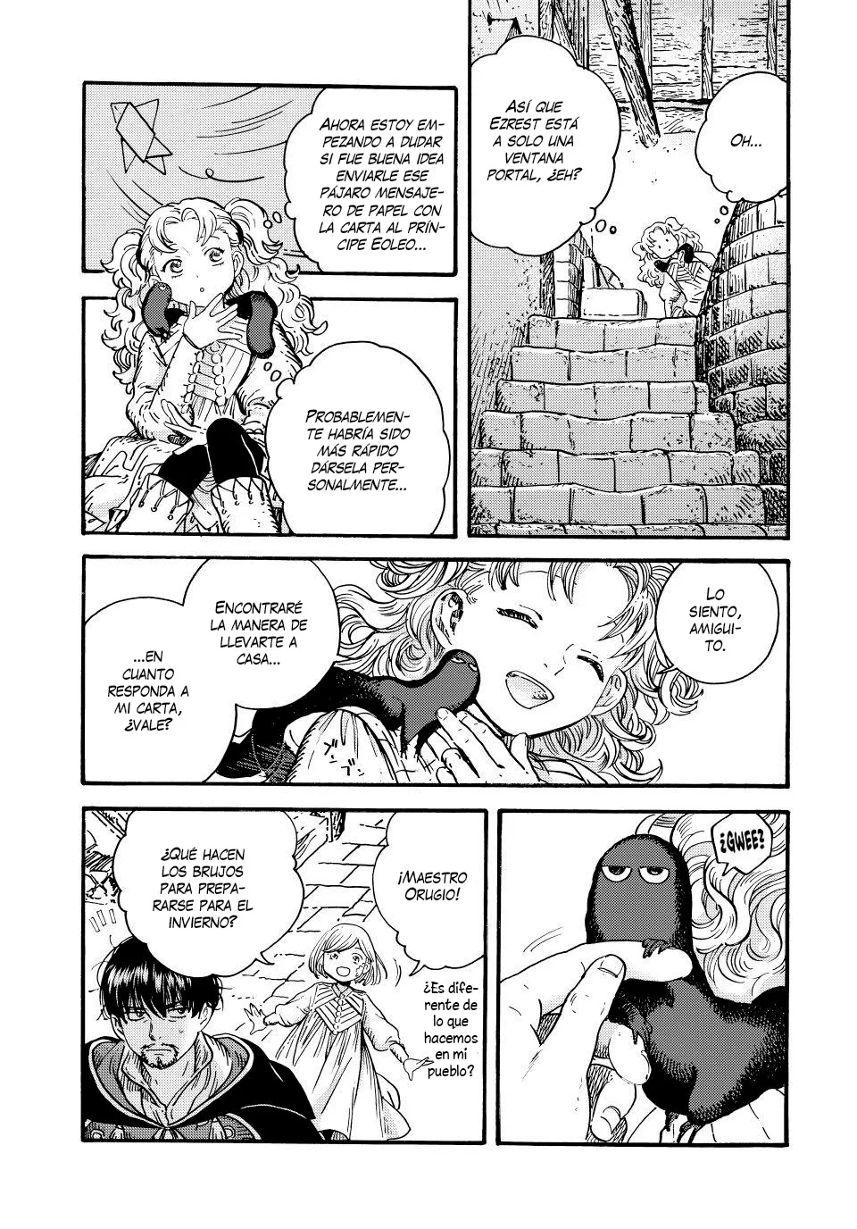 El atelier de sombreros de mago Capitulo 95 página 9