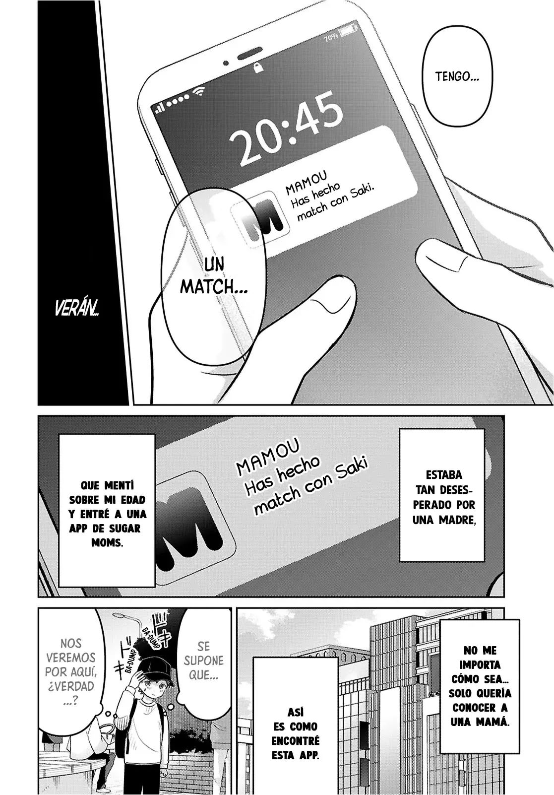 Aino Senbiki Capitulo 1: Quería conocer a una mamá página 16