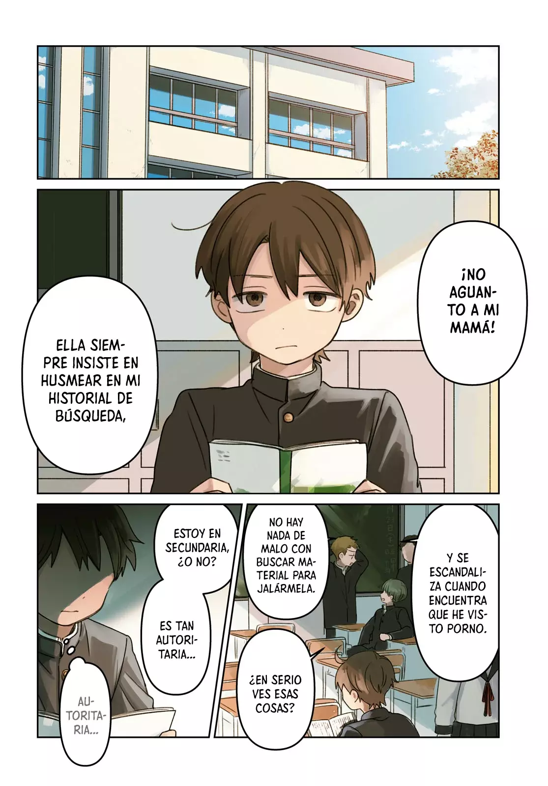 Aino Senbiki Capitulo 1: Quería conocer a una mamá página 4