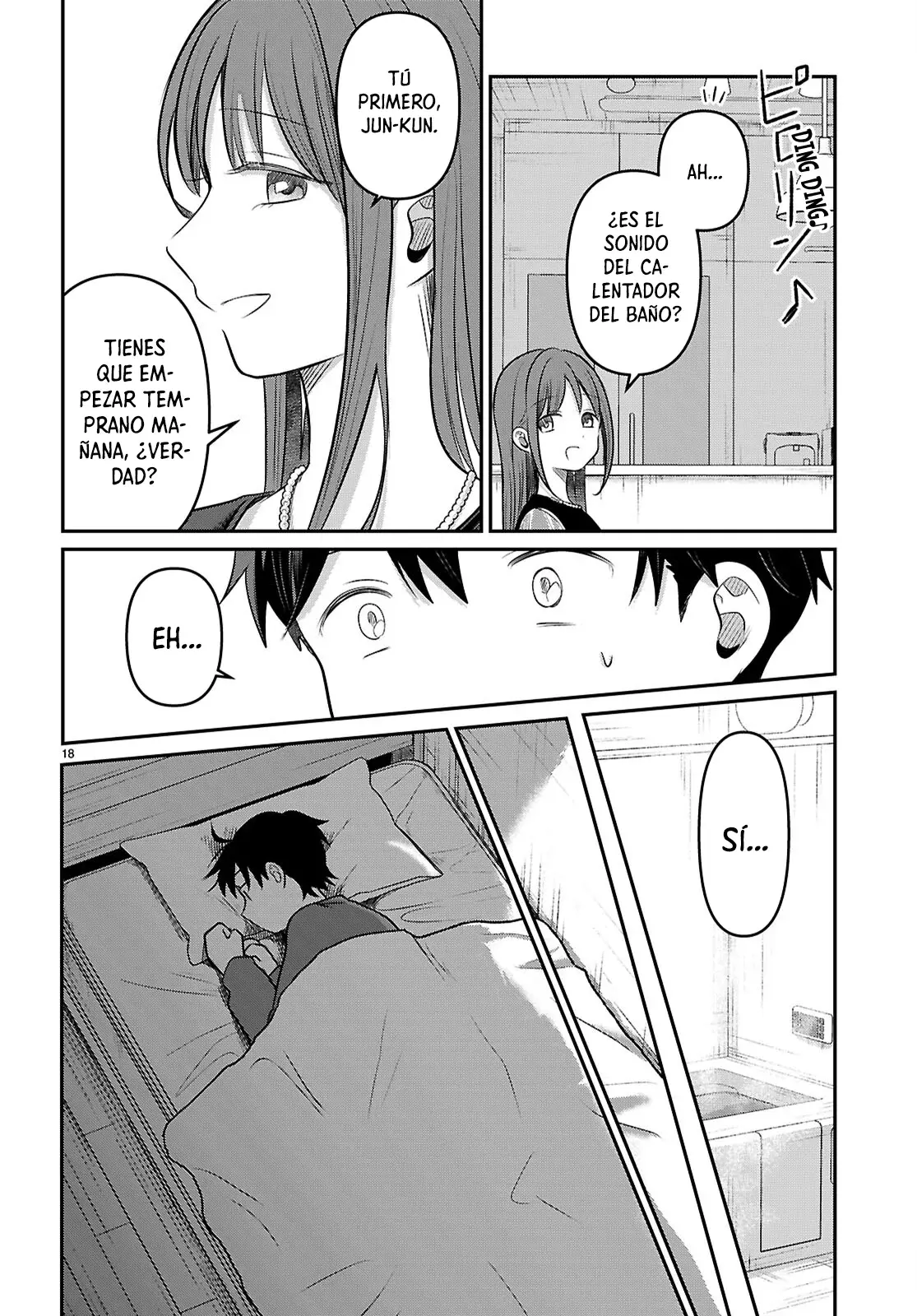 Aino Senbiki Capitulo 2: Tú eres quien me llamó mami, ¿recuerdas? página 19