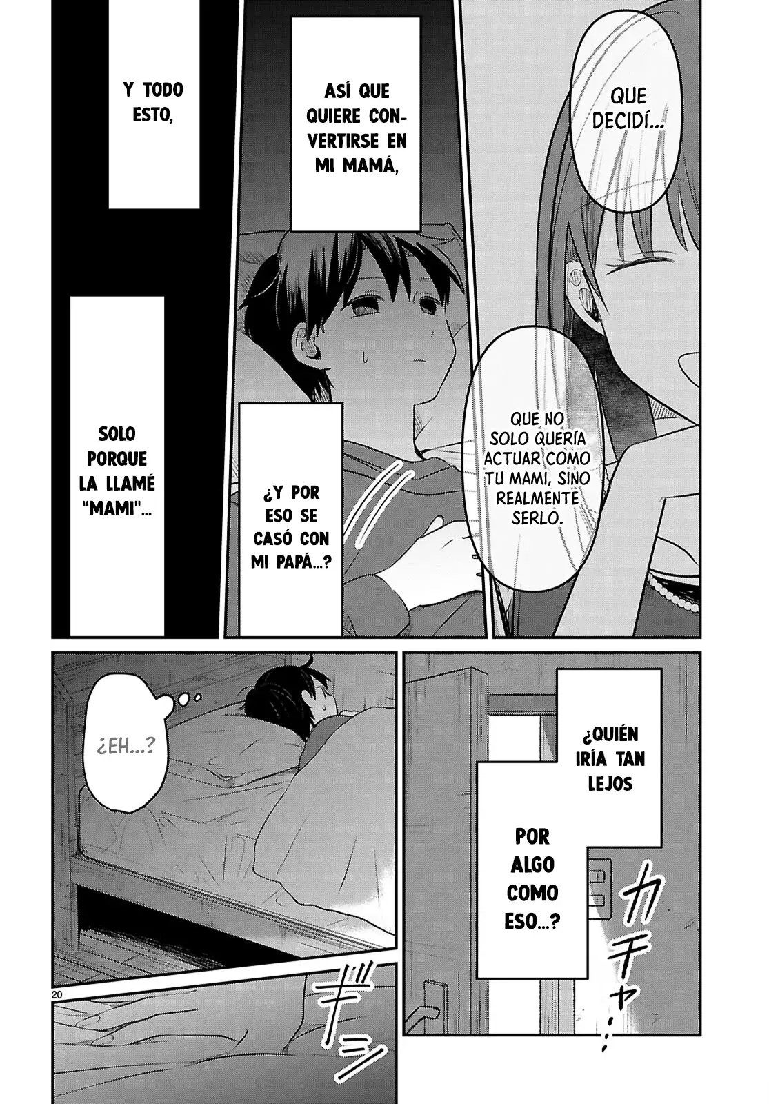 Aino Senbiki Capitulo 2: Tú eres quien me llamó mami, ¿recuerdas? página 21