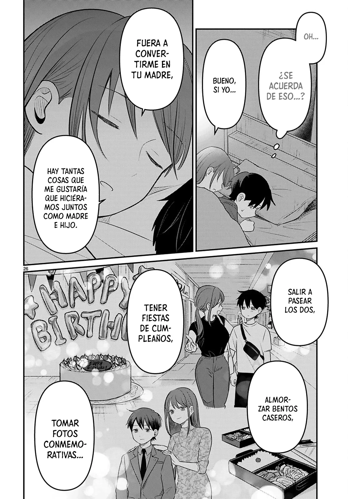 Aino Senbiki Capitulo 2: Tú eres quien me llamó mami, ¿recuerdas? página 27