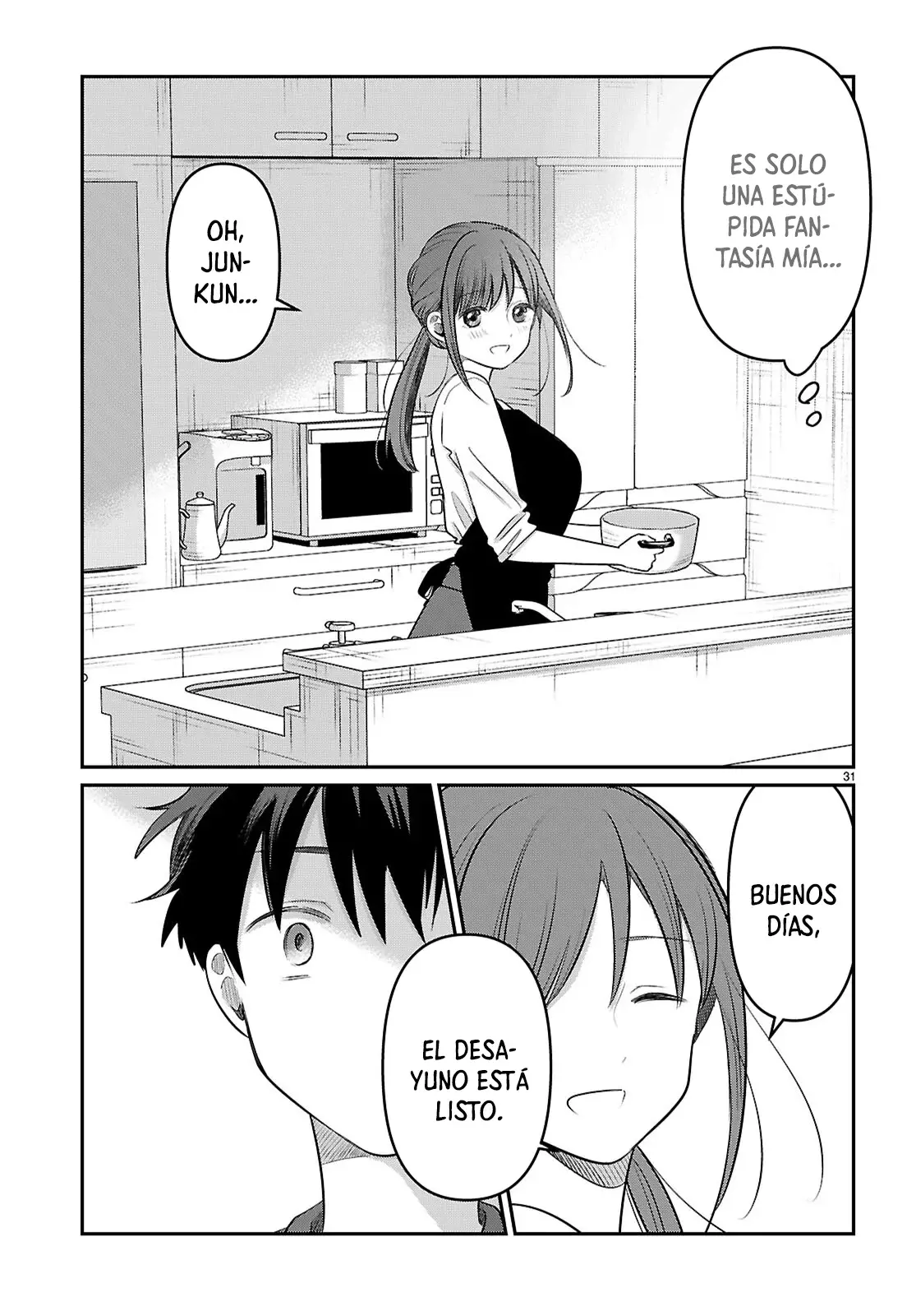 Aino Senbiki Capitulo 2: Tú eres quien me llamó mami, ¿recuerdas? página 32