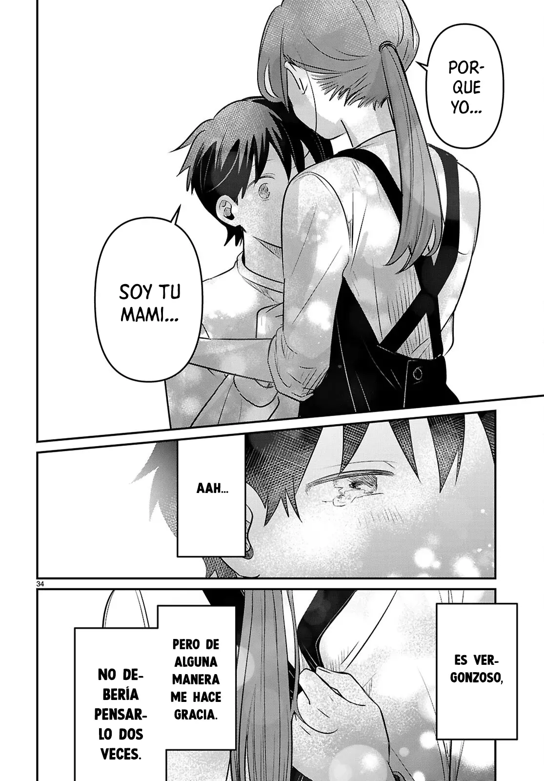 Aino Senbiki Capitulo 2: Tú eres quien me llamó mami, ¿recuerdas? página 35
