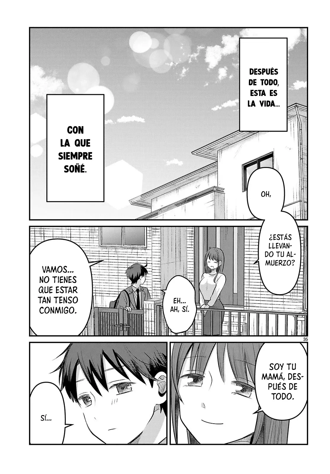 Aino Senbiki Capitulo 2: Tú eres quien me llamó mami, ¿recuerdas? página 36