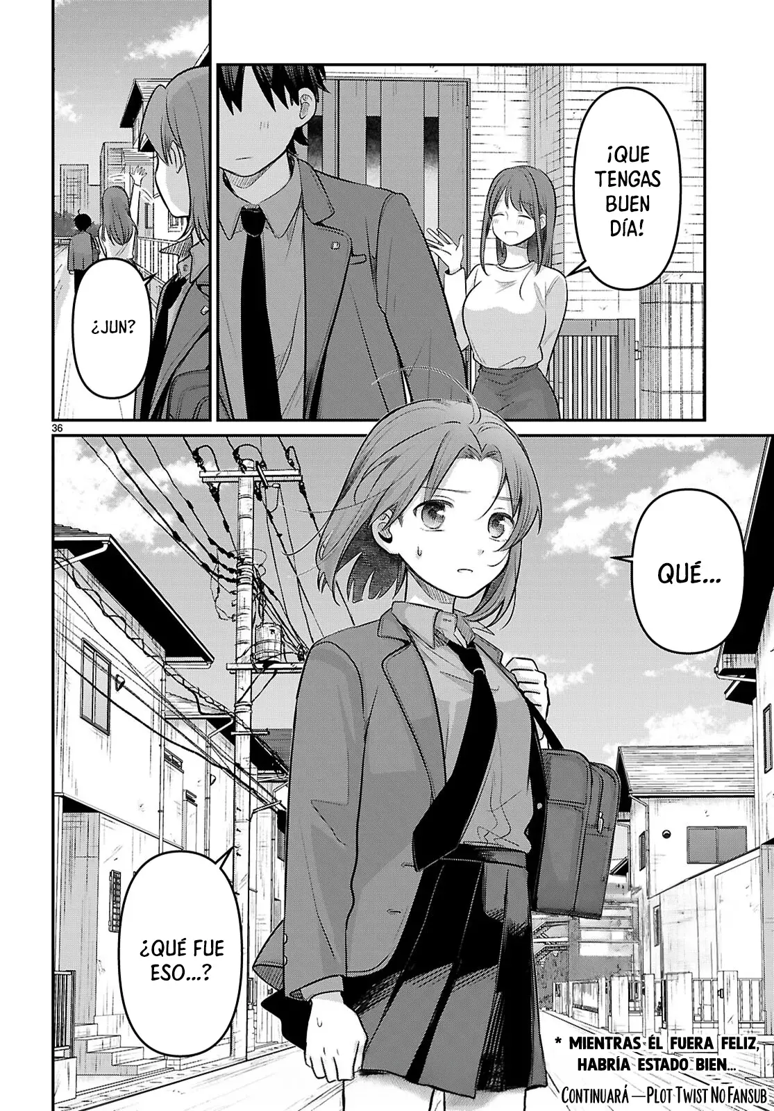 Aino Senbiki Capitulo 2: Tú eres quien me llamó mami, ¿recuerdas? página 37