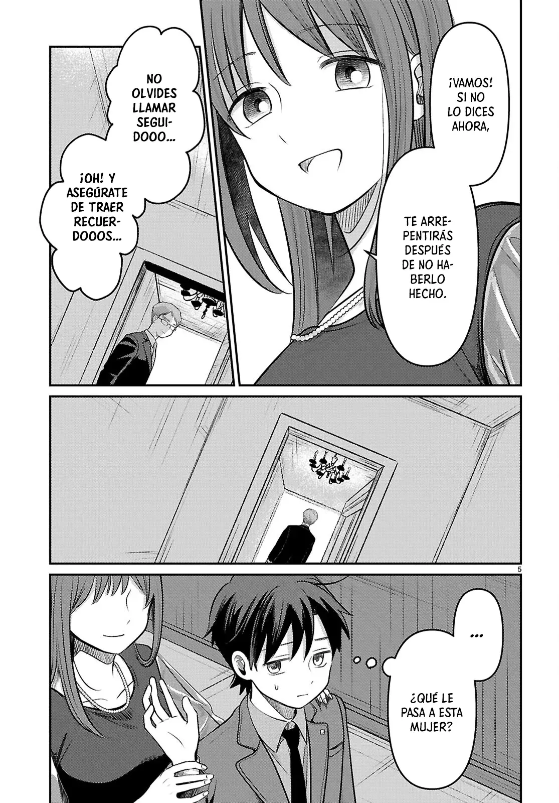 Aino Senbiki Capitulo 2: Tú eres quien me llamó mami, ¿recuerdas? página 6