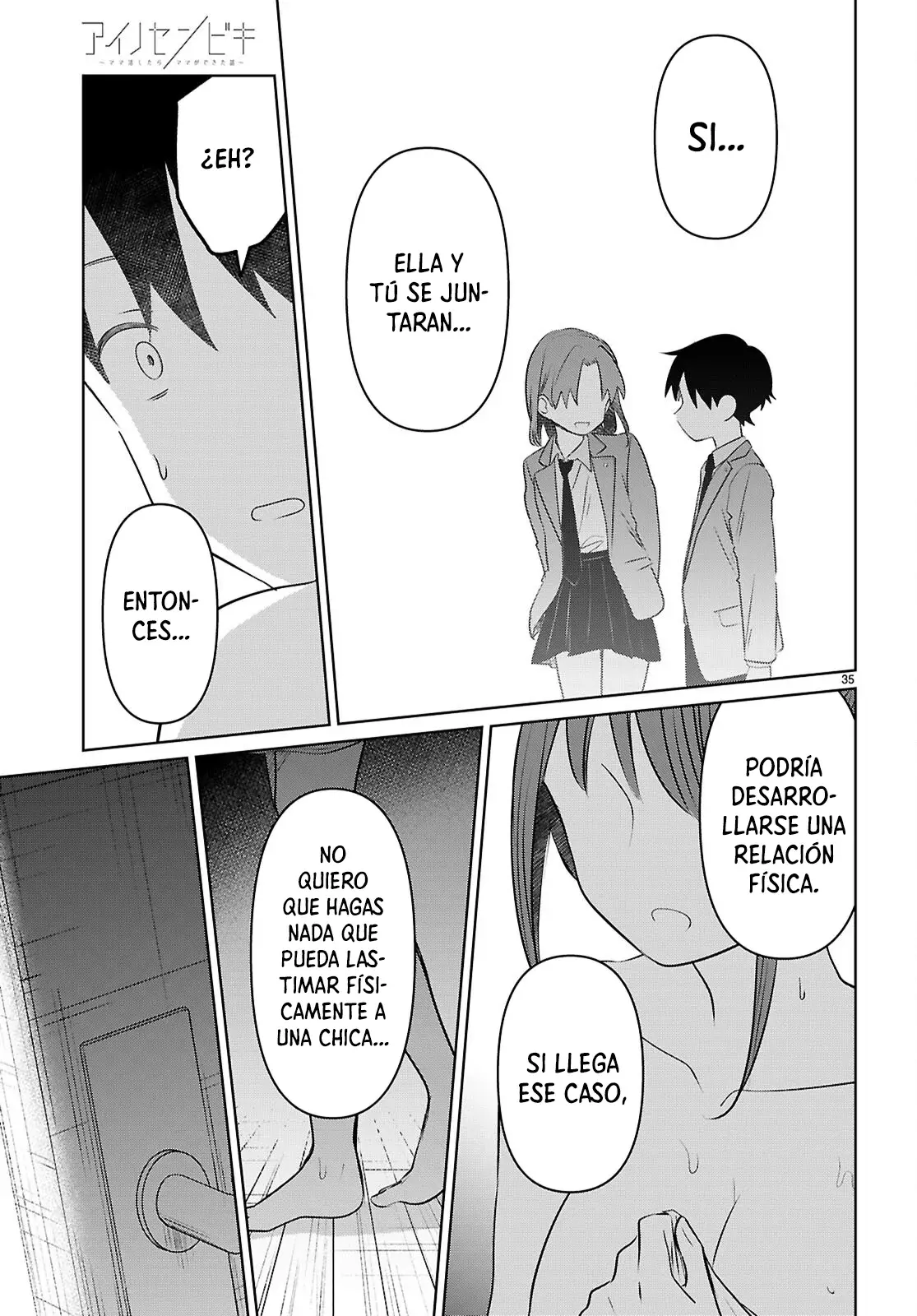 Aino Senbiki Capitulo 4: ¿Te gustaría acompañarme? página 36