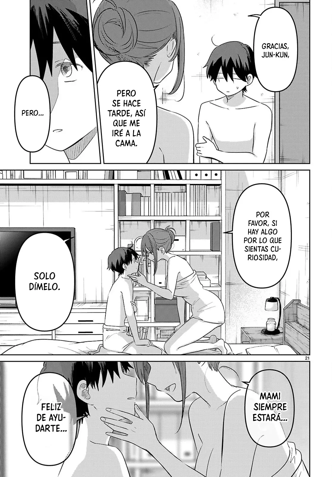 Aino Senbiki Capitulo 5: Usar el cuerpo de mami página 24