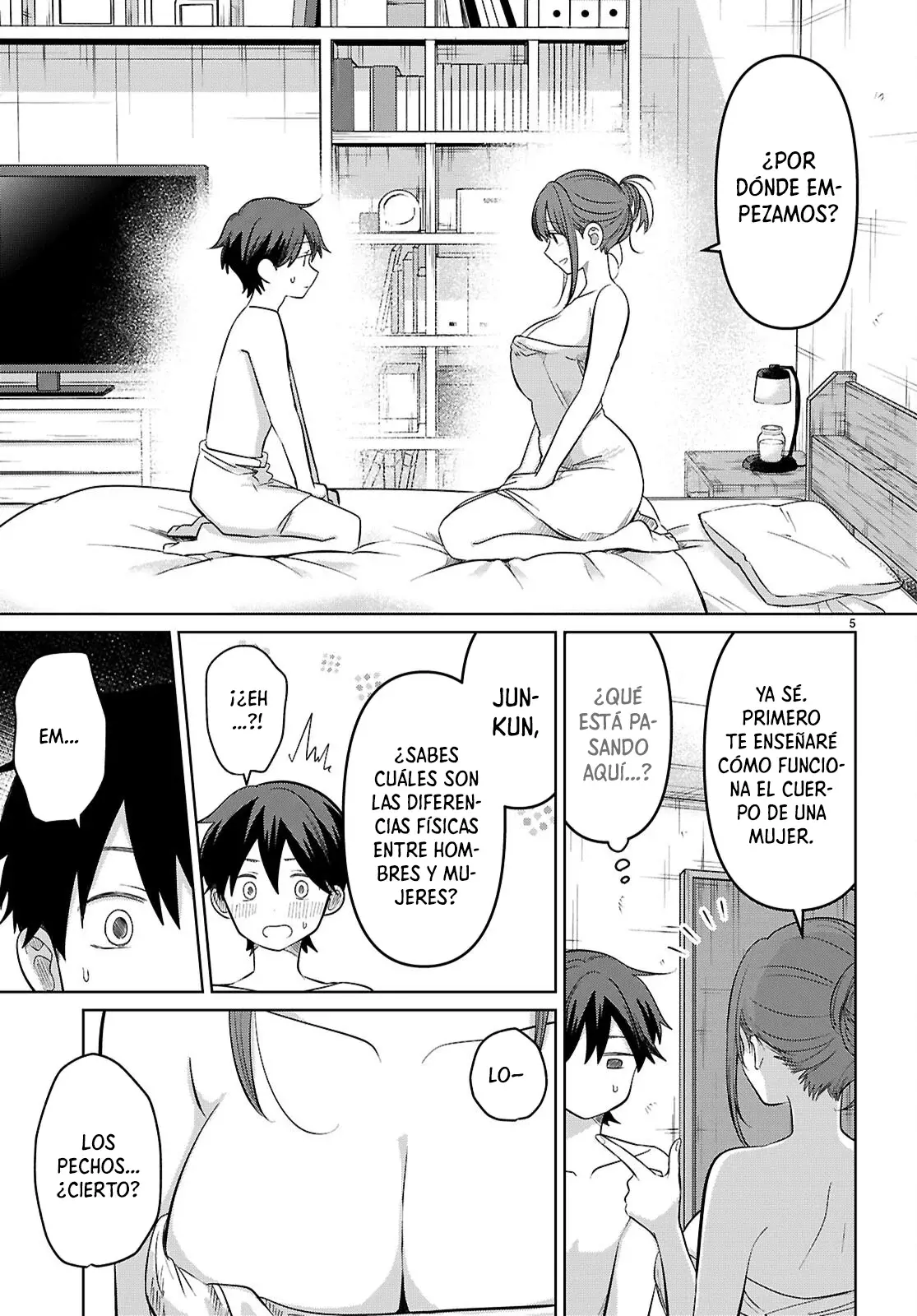 Aino Senbiki Capitulo 5: Usar el cuerpo de mami página 8
