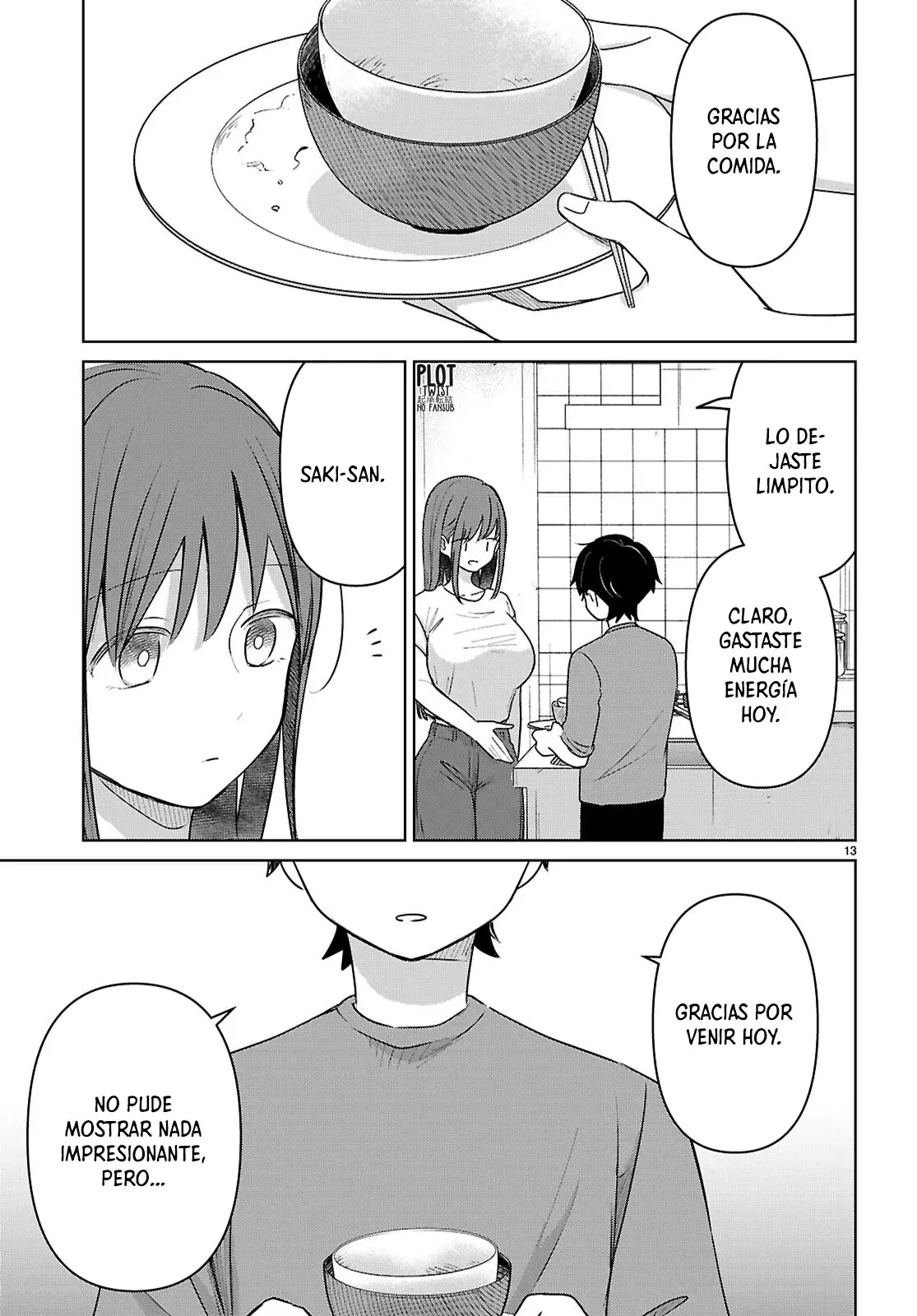 Aino Senbiki Capitulo 8: Decidí convertirme en quien da página 14