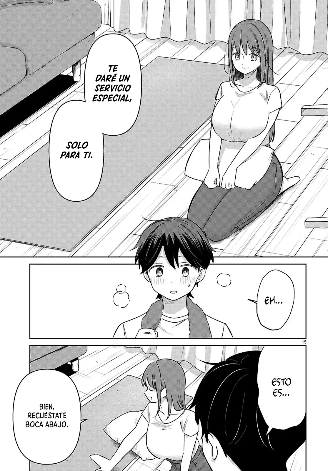 Aino Senbiki Capitulo 8: Decidí convertirme en quien da página 16