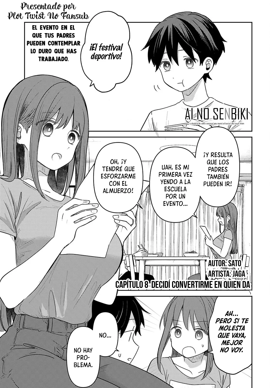 Aino Senbiki Capitulo 8: Decidí convertirme en quien da página 2