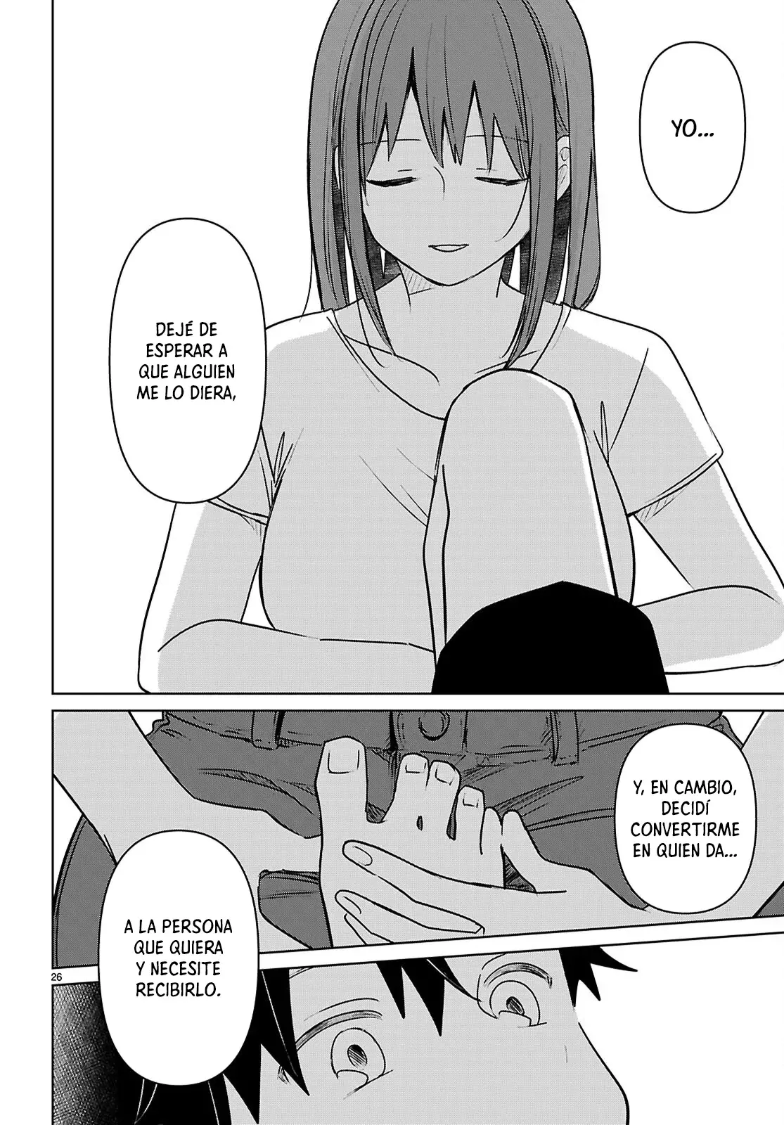 Aino Senbiki Capitulo 8: Decidí convertirme en quien da página 27