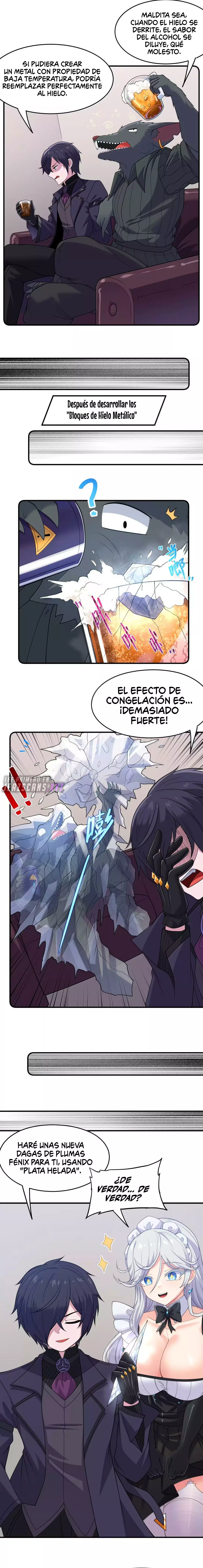 El malvado alquimista no puede controlar a su experimento Capitulo 49 página 8