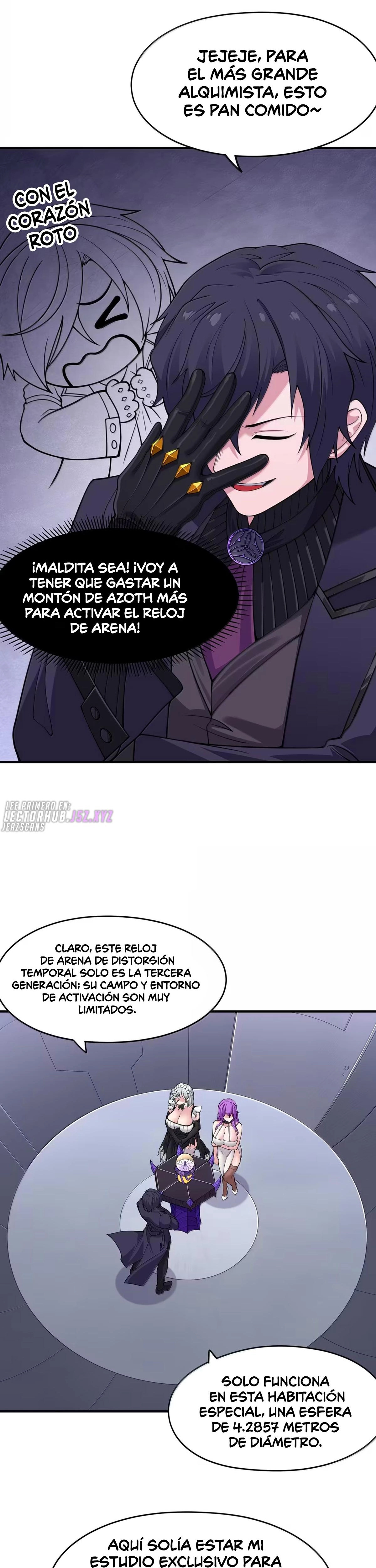 El malvado alquimista no puede controlar a su experimento Capitulo 63 página 12