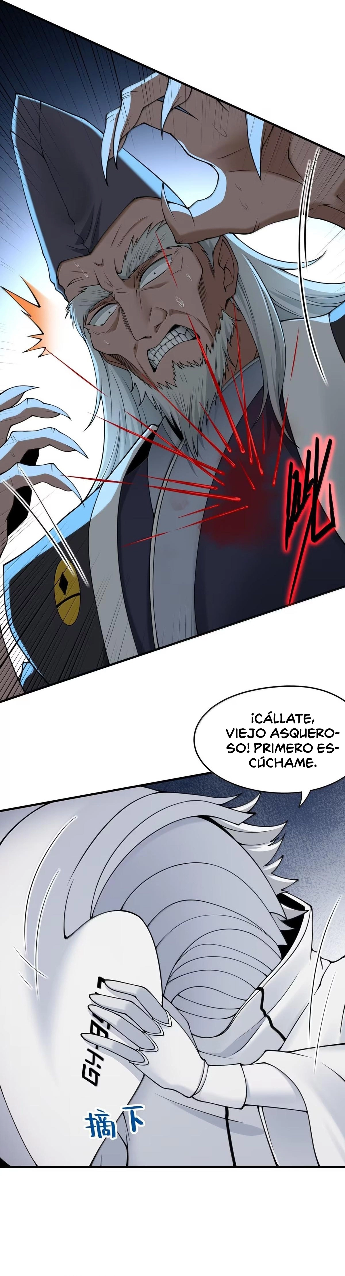 El malvado alquimista no puede controlar a su experimento Capitulo 84 página 34