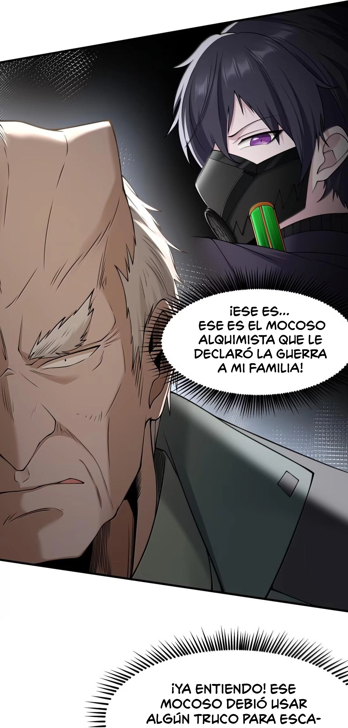 El malvado alquimista no puede controlar a su experimento Capitulo 84 página 36