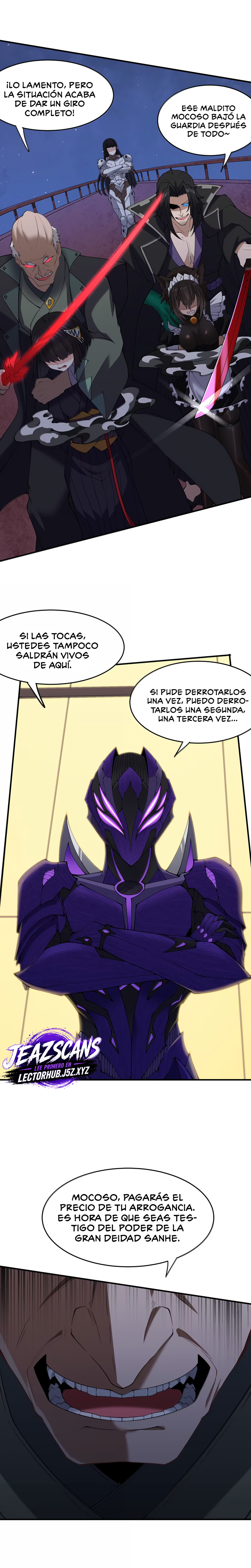 El malvado alquimista no puede controlar a su experimento Capitulo 88 página 8