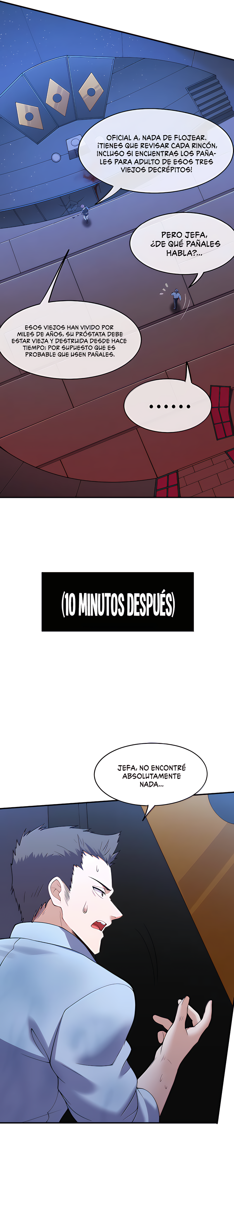 El malvado alquimista no puede controlar a su experimento Capitulo 90 página 8