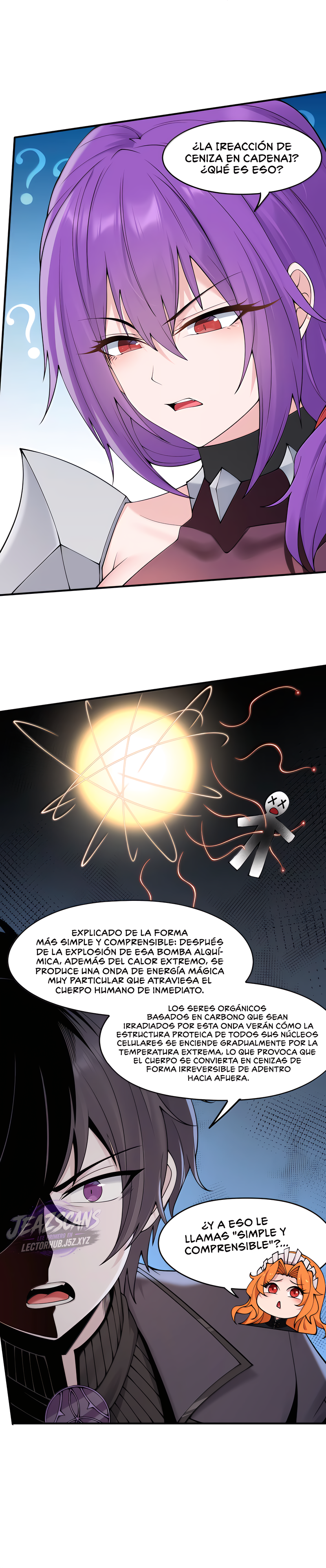 El malvado alquimista no puede controlar a su experimento Capitulo 93 página 6