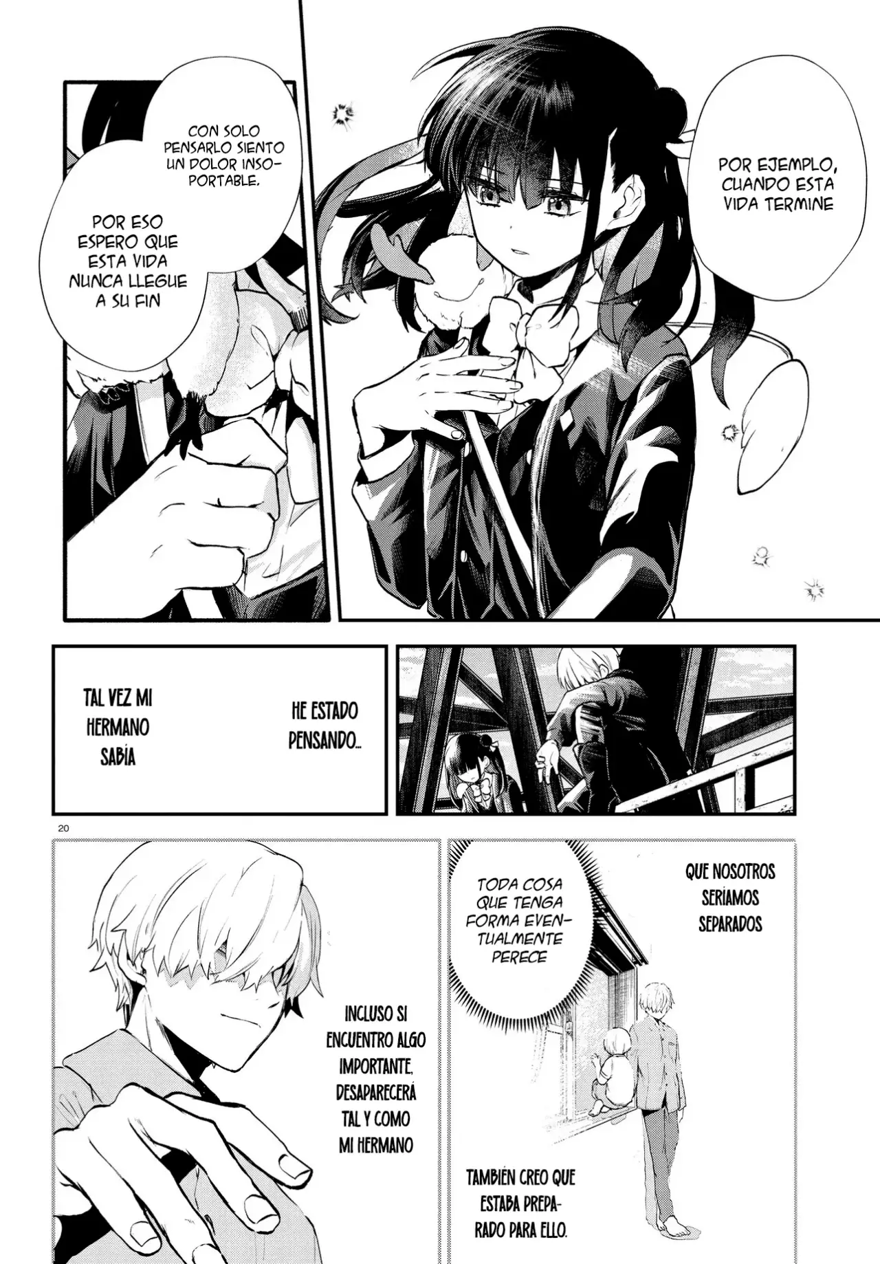 Inochi no Tabekata Capitulo 10: Algún día todo llegará a su fin página 22