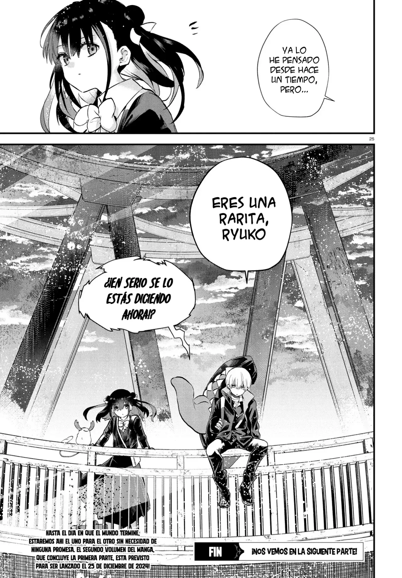Inochi no Tabekata Capitulo 10: Algún día todo llegará a su fin página 27