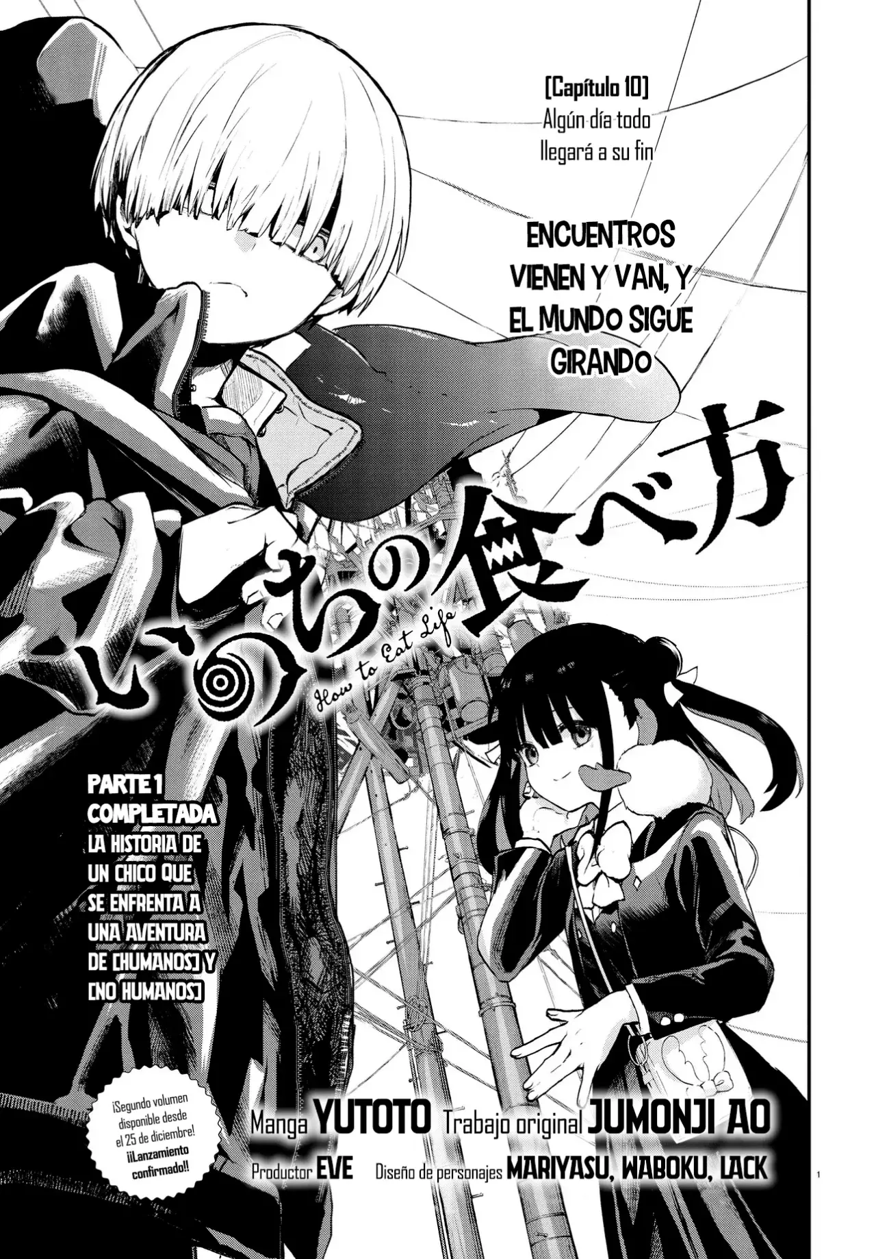 Inochi no Tabekata Capitulo 10: Algún día todo llegará a su fin página 3