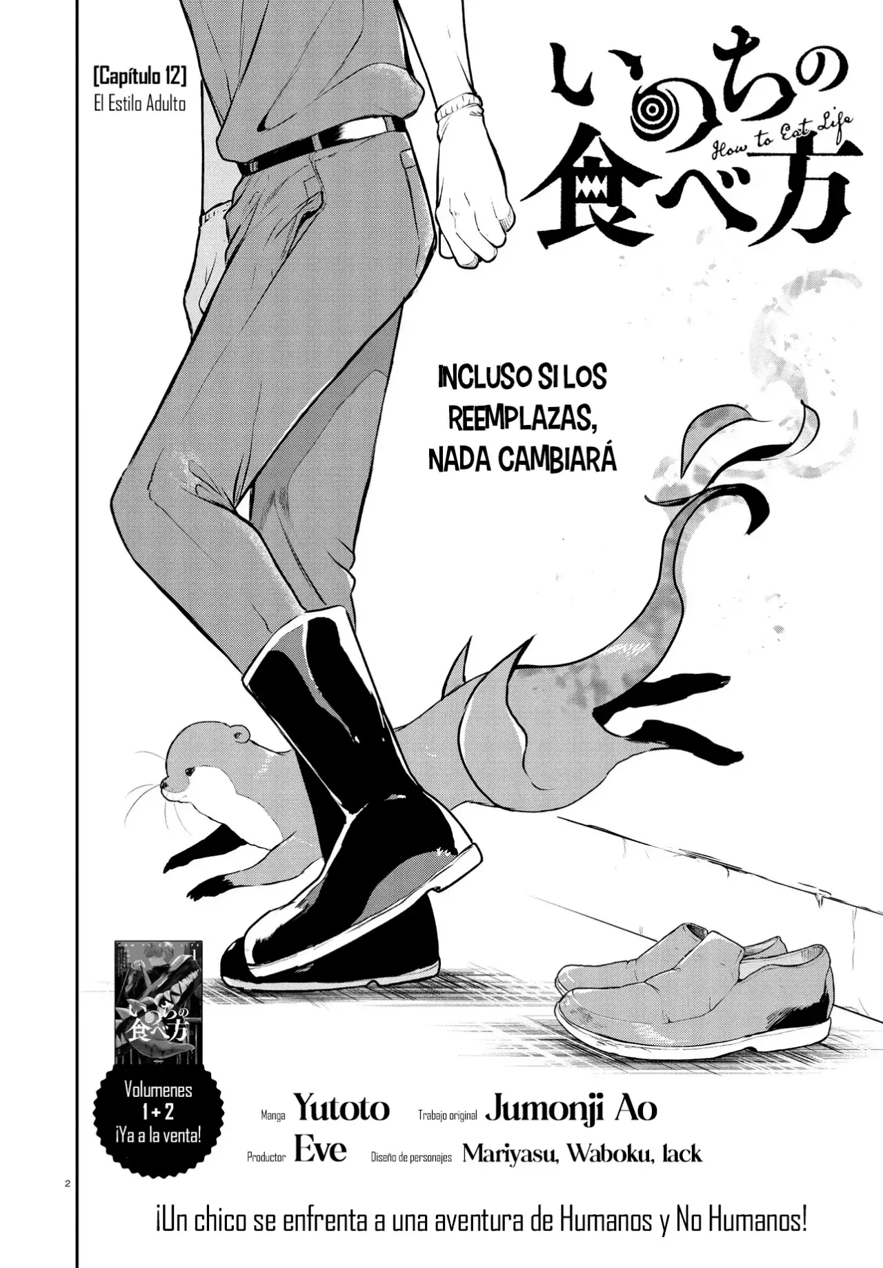 Inochi no Tabekata Capitulo 12: El Estilo Adulto página 4
