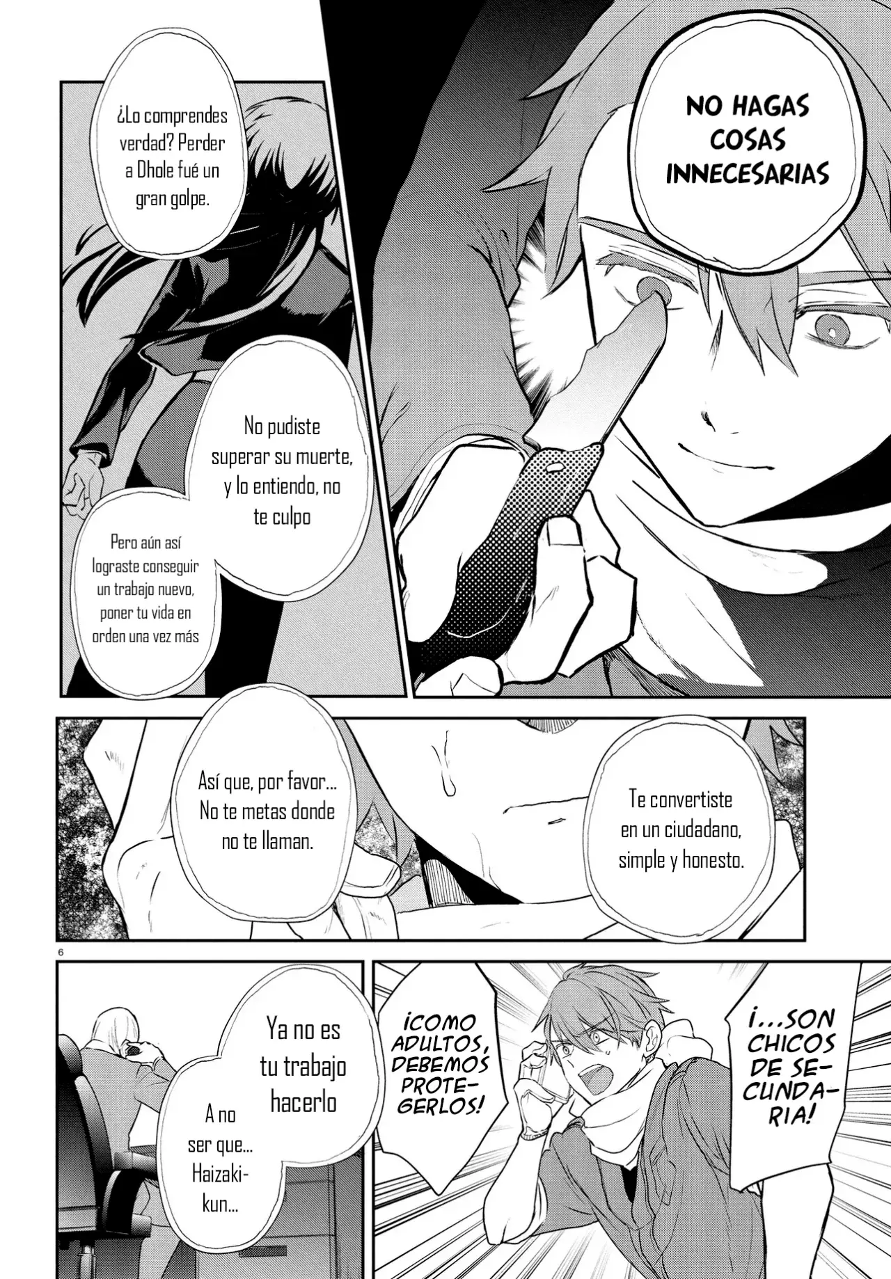 Inochi no Tabekata Capitulo 12: El Estilo Adulto página 8