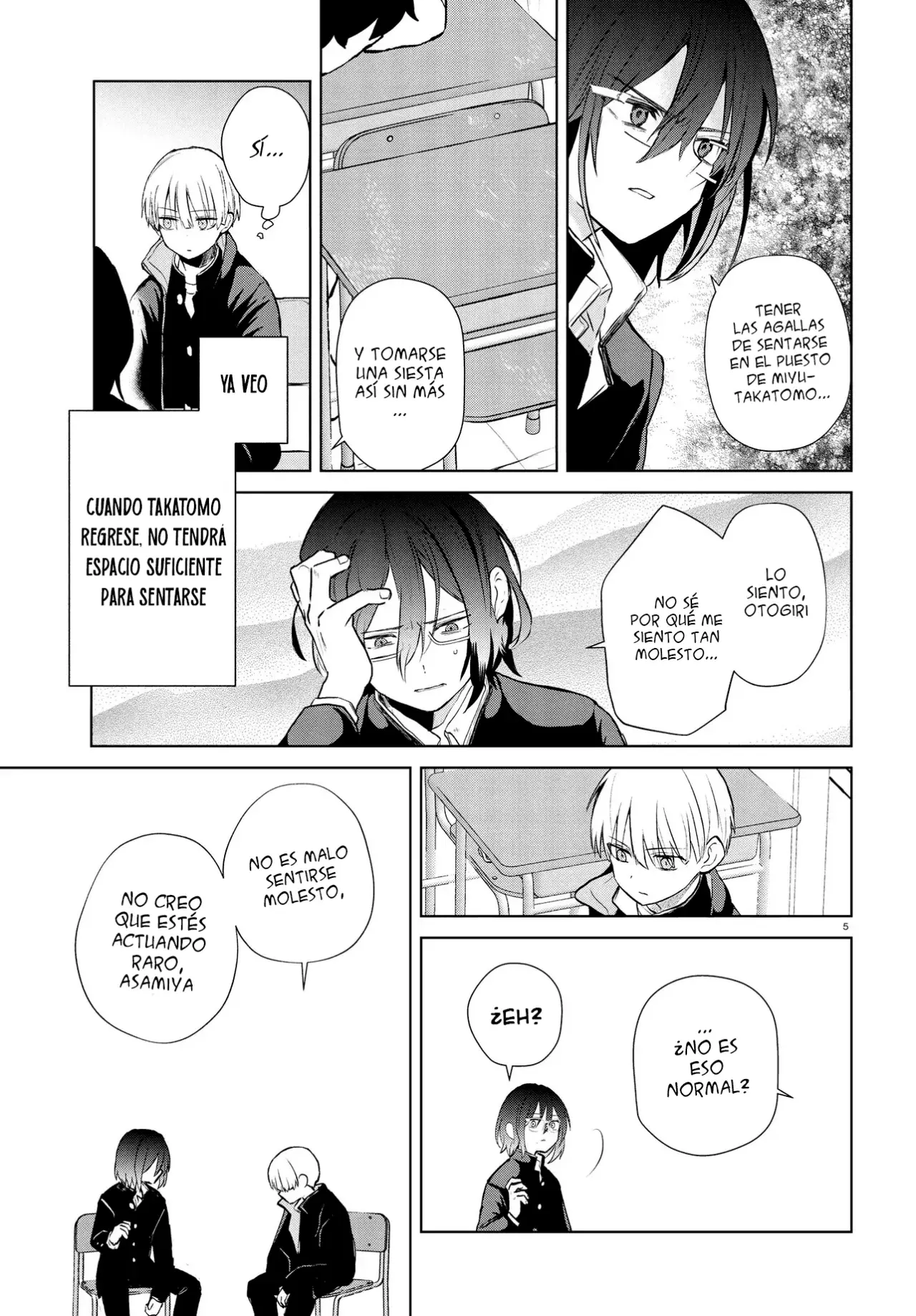 Inochi no Tabekata Capitulo 13: ¿Quién tiene la culpa? página 6