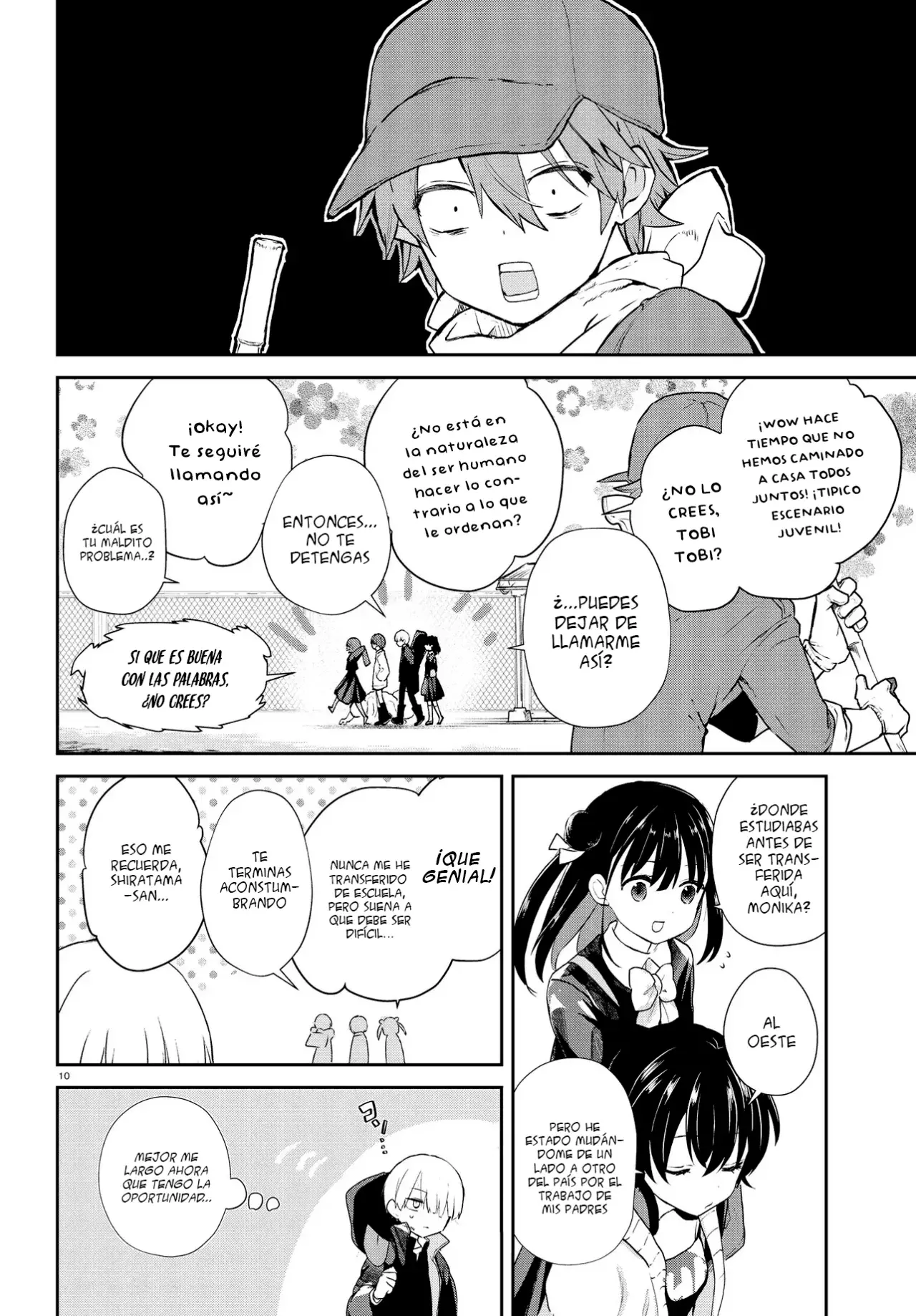 Inochi no Tabekata Capitulo 14: Camino a casa después de clases página 10