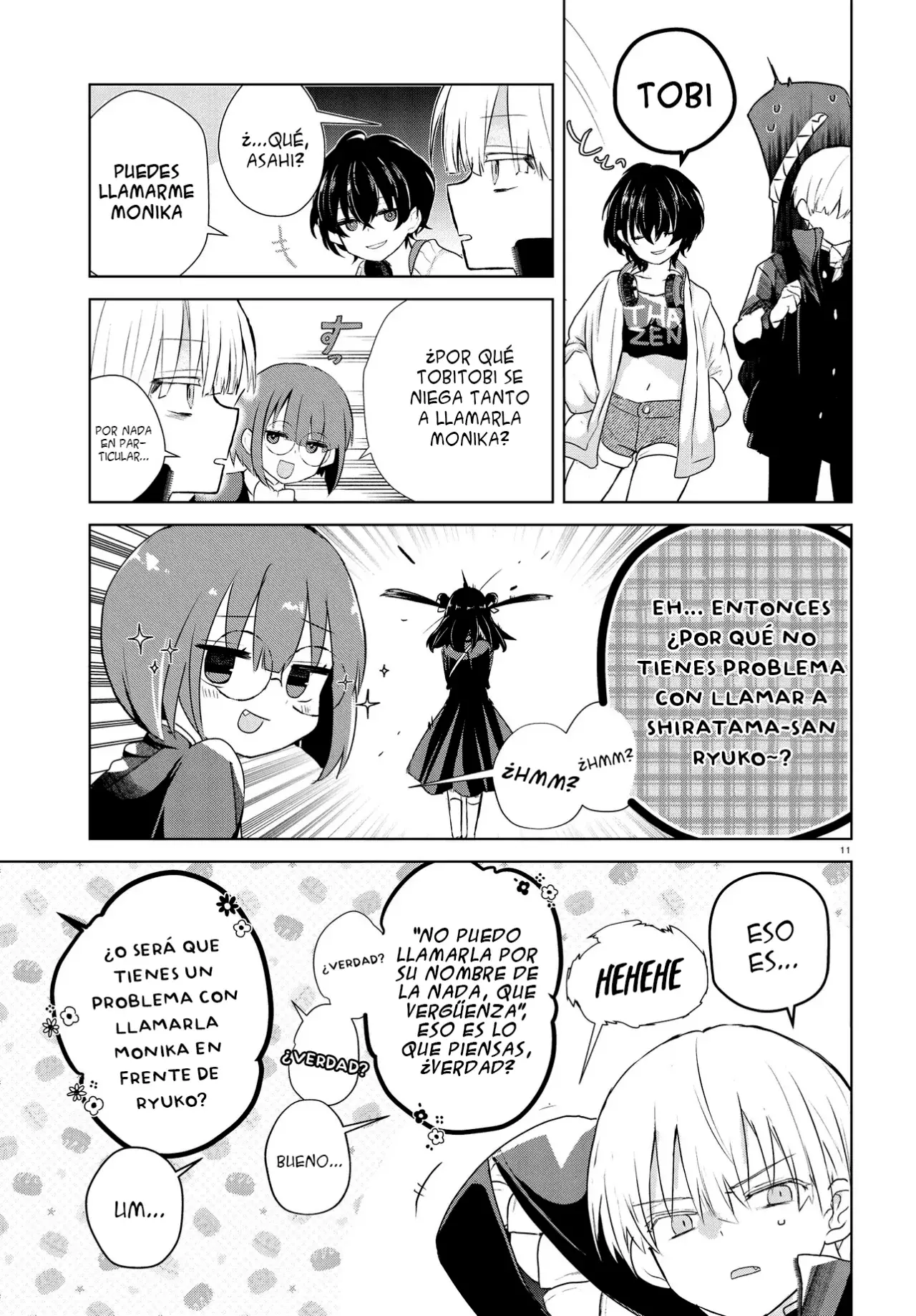 Inochi no Tabekata Capitulo 14: Camino a casa después de clases página 11