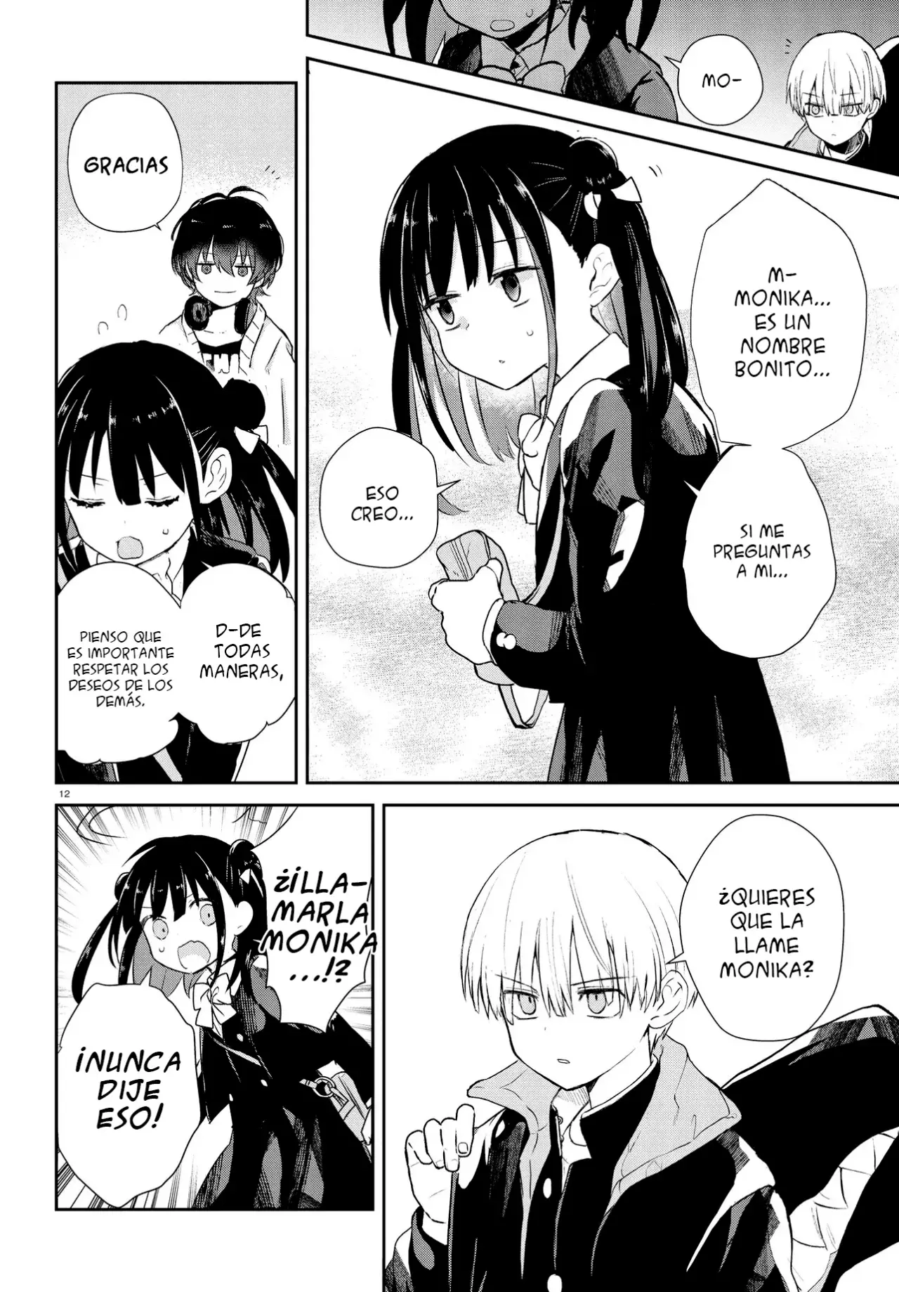 Inochi no Tabekata Capitulo 14: Camino a casa después de clases página 12