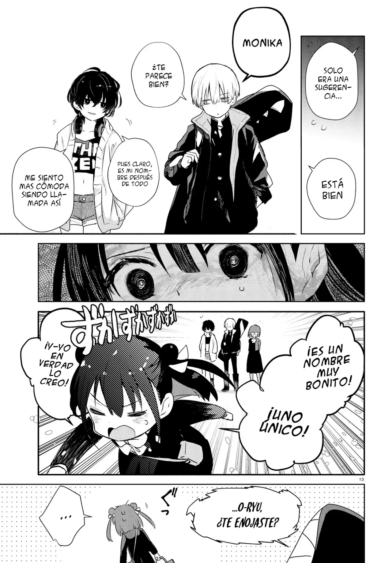 Inochi no Tabekata Capitulo 14: Camino a casa después de clases página 13