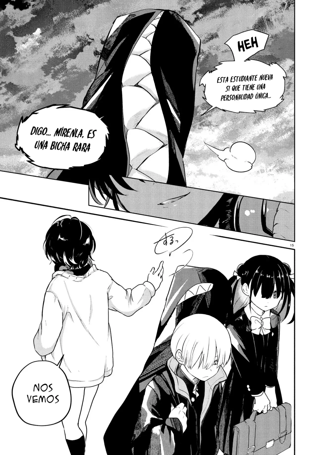Inochi no Tabekata Capitulo 14: Camino a casa después de clases página 15