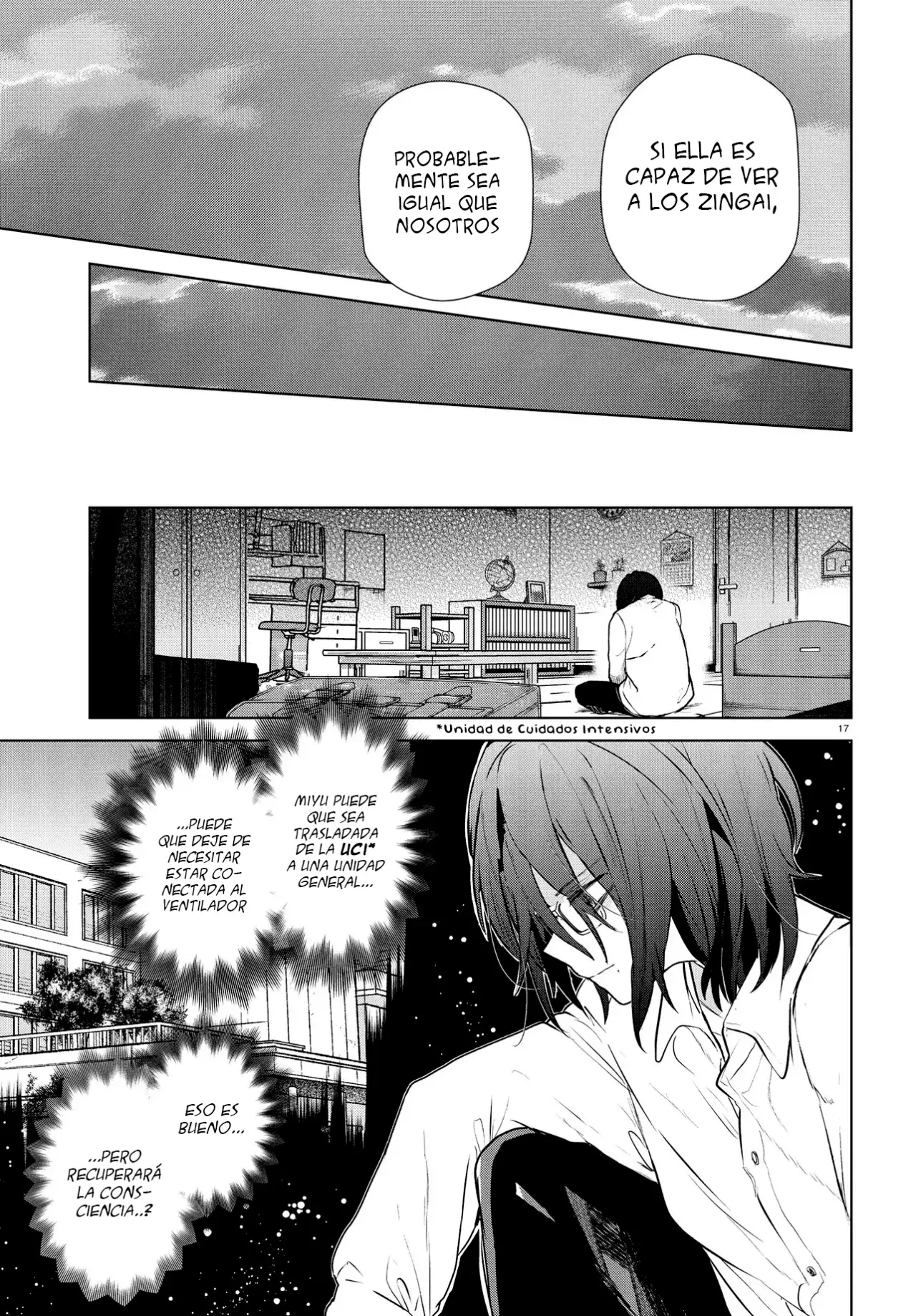 Inochi no Tabekata Capitulo 14: Camino a casa después de clases página 17