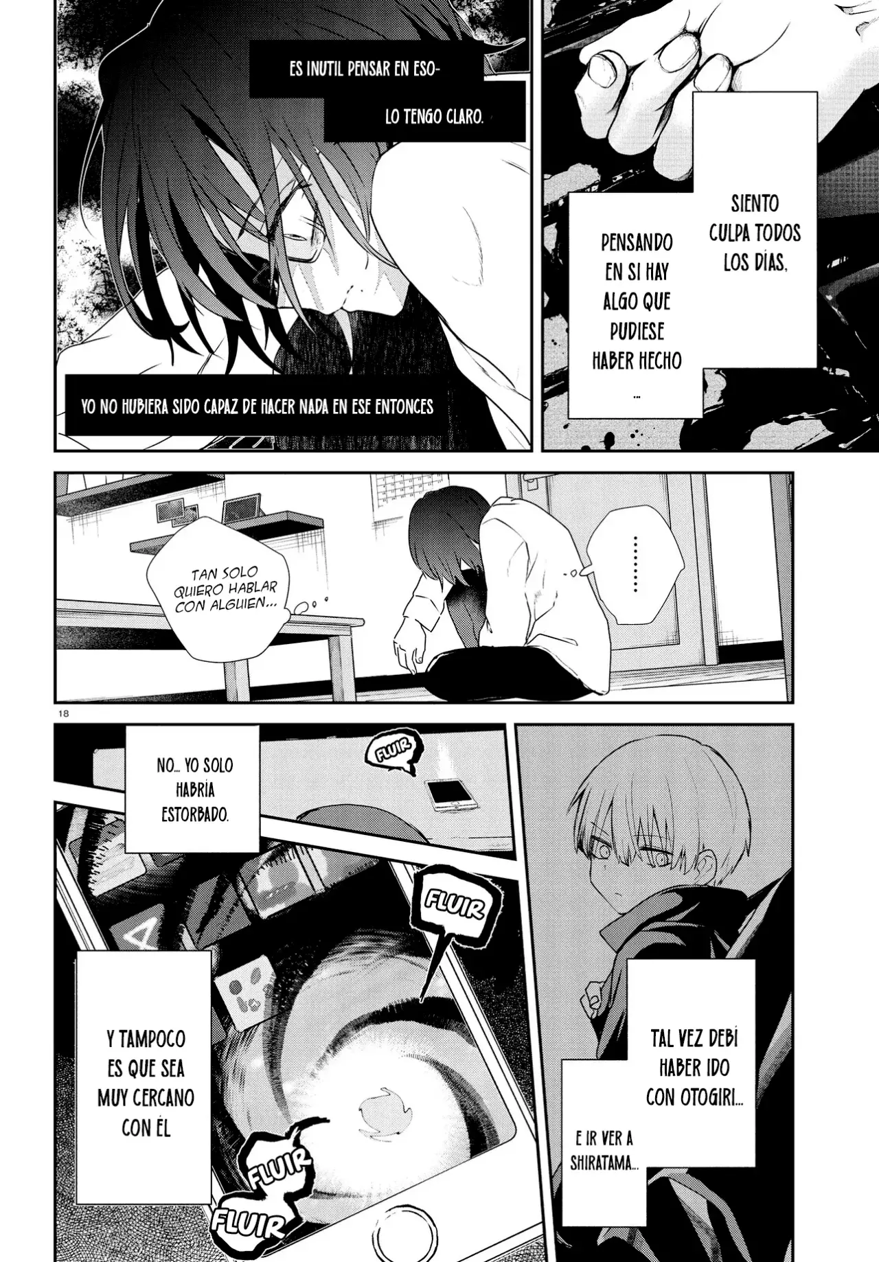Inochi no Tabekata Capitulo 14: Camino a casa después de clases página 18
