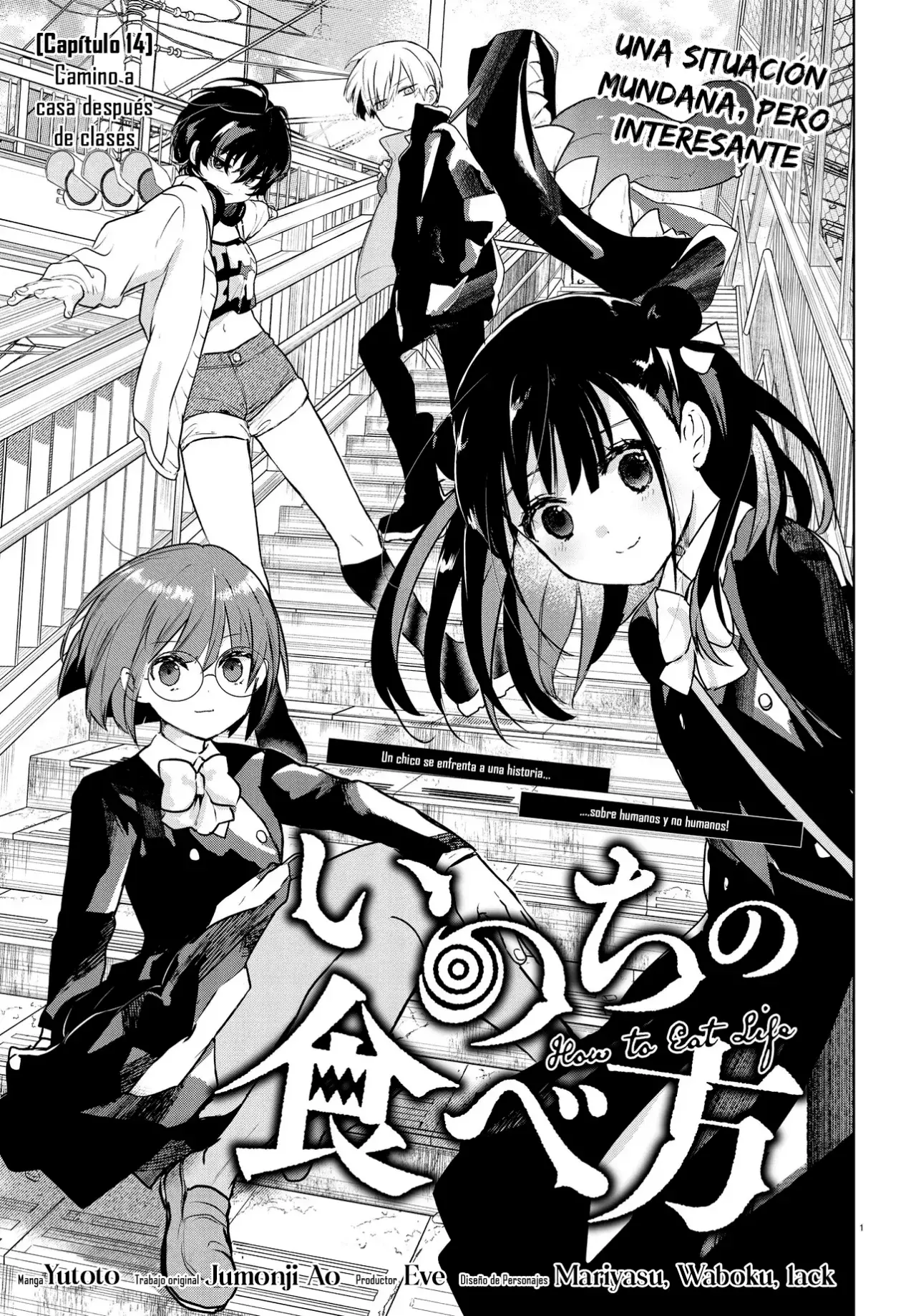 Inochi no Tabekata Capitulo 14: Camino a casa después de clases página 2