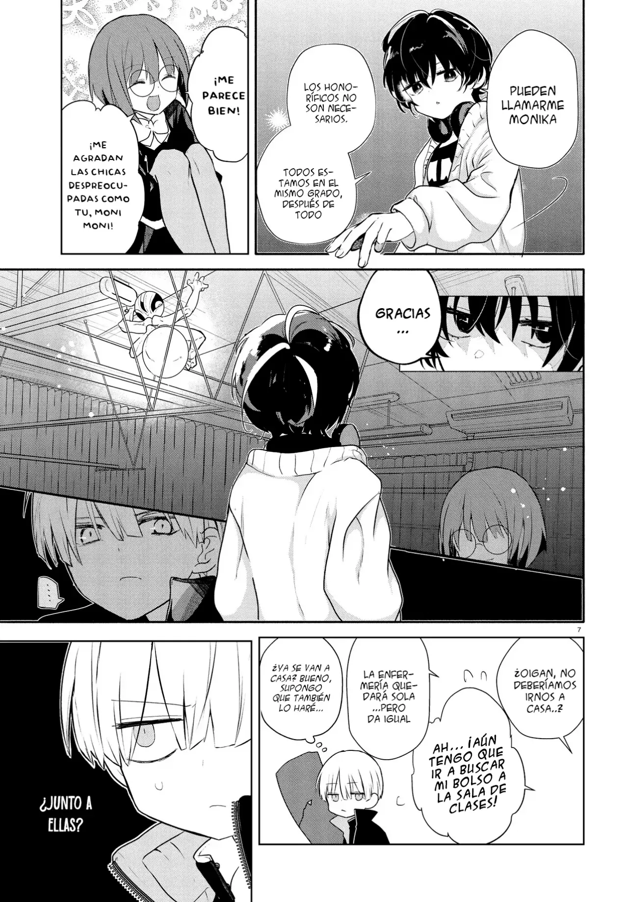 Inochi no Tabekata Capitulo 14: Camino a casa después de clases página 8