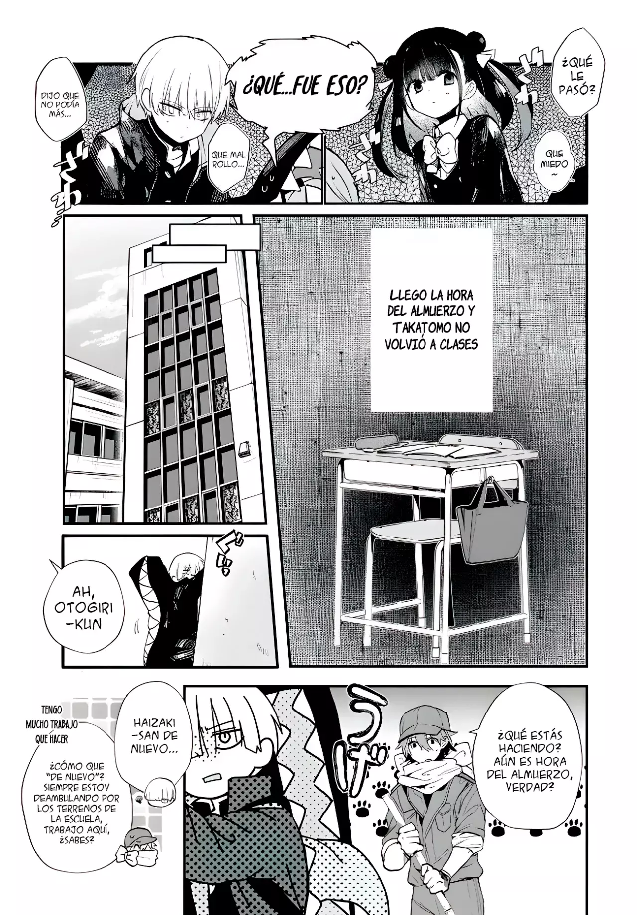 Inochi no Tabekata Capitulo 3: Caída vertical página 14
