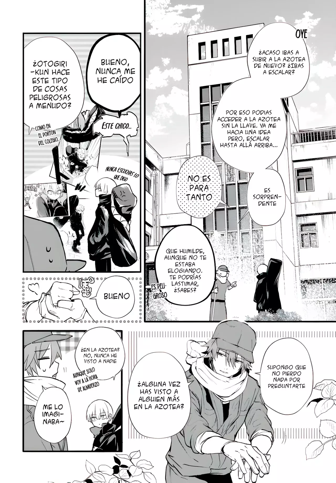 Inochi no Tabekata Capitulo 3: Caída vertical página 15