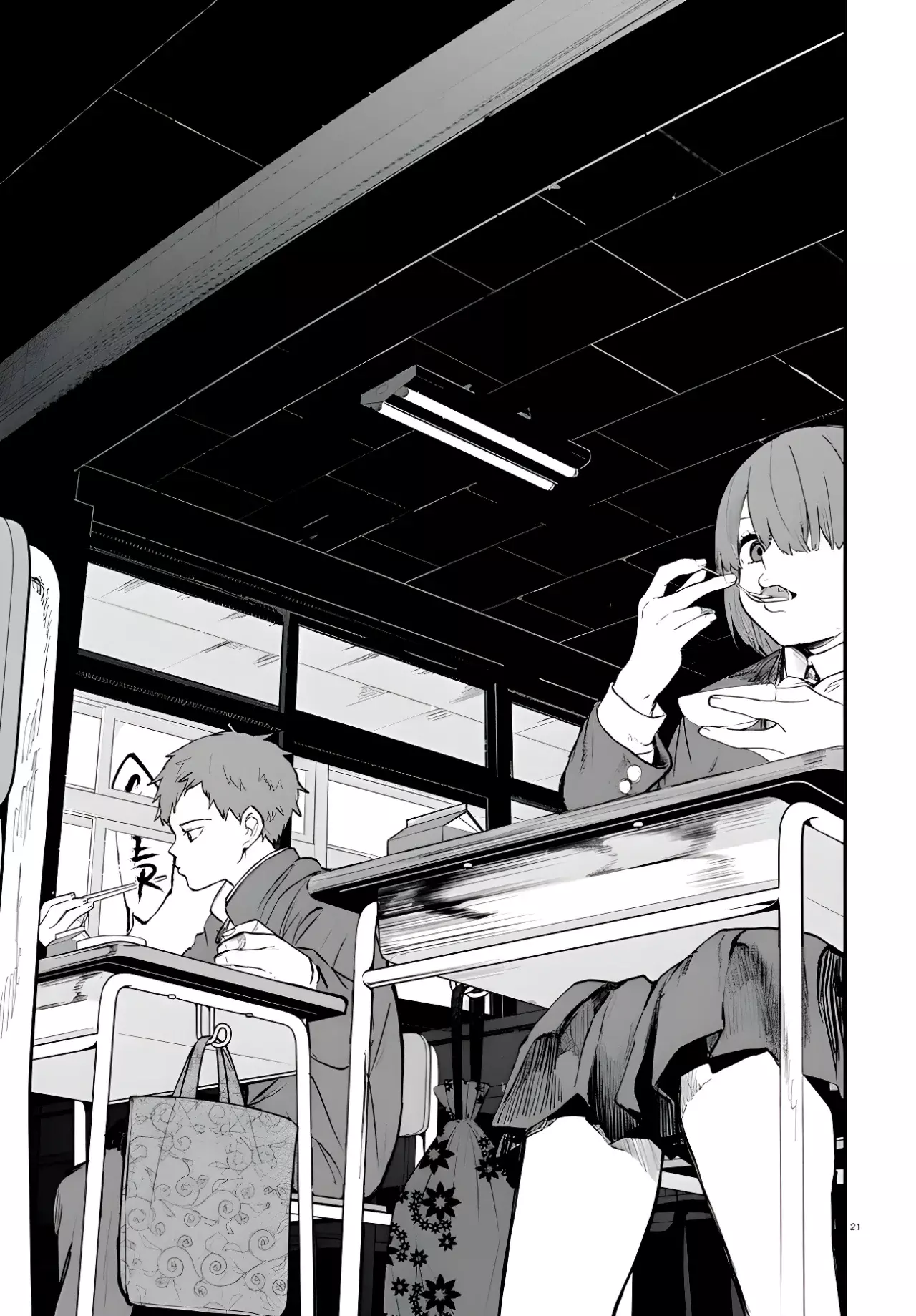 Inochi no Tabekata Capitulo 3: Caída vertical página 22
