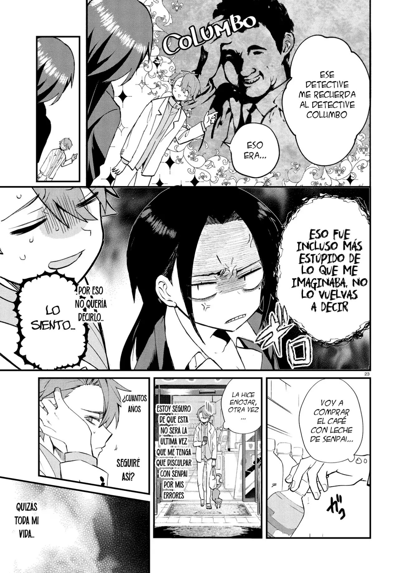 Inochi no Tabekata Capitulo 6: Senpai y yo página 28