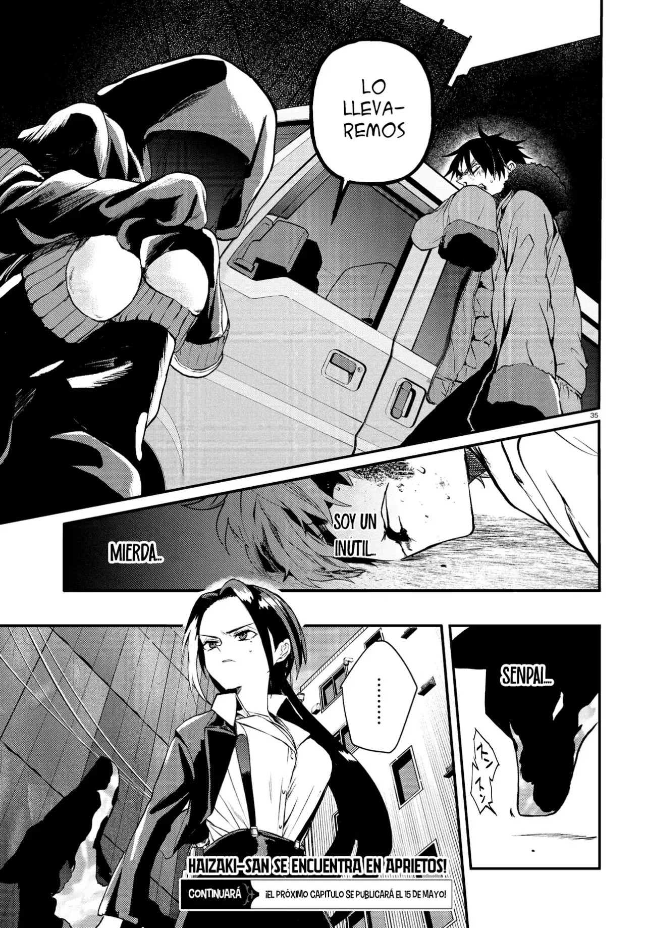 Inochi no Tabekata Capitulo 6: Senpai y yo página 40