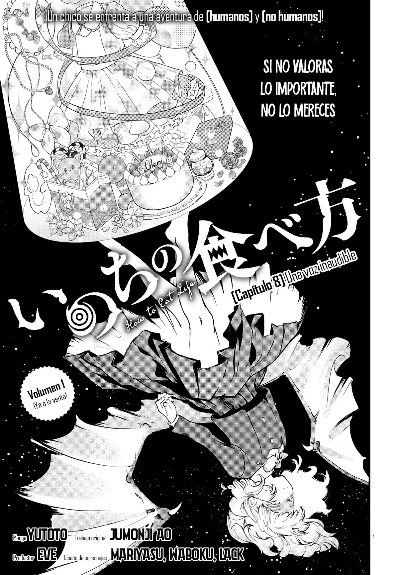 Inochi no Tabekata Capitulo 8: Una voz inaudible página 2